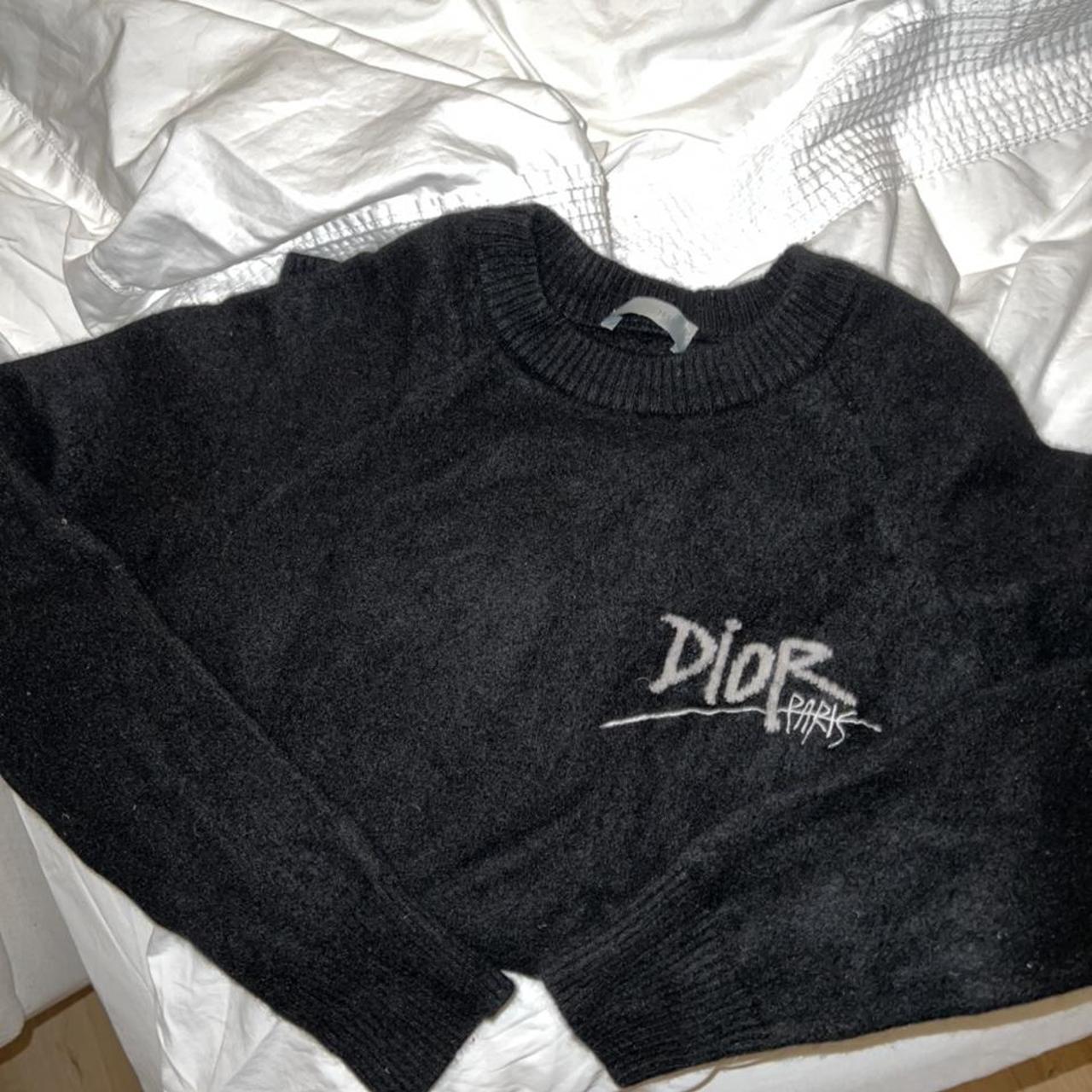 Original Christian Dior Black Sweater Used in Depop