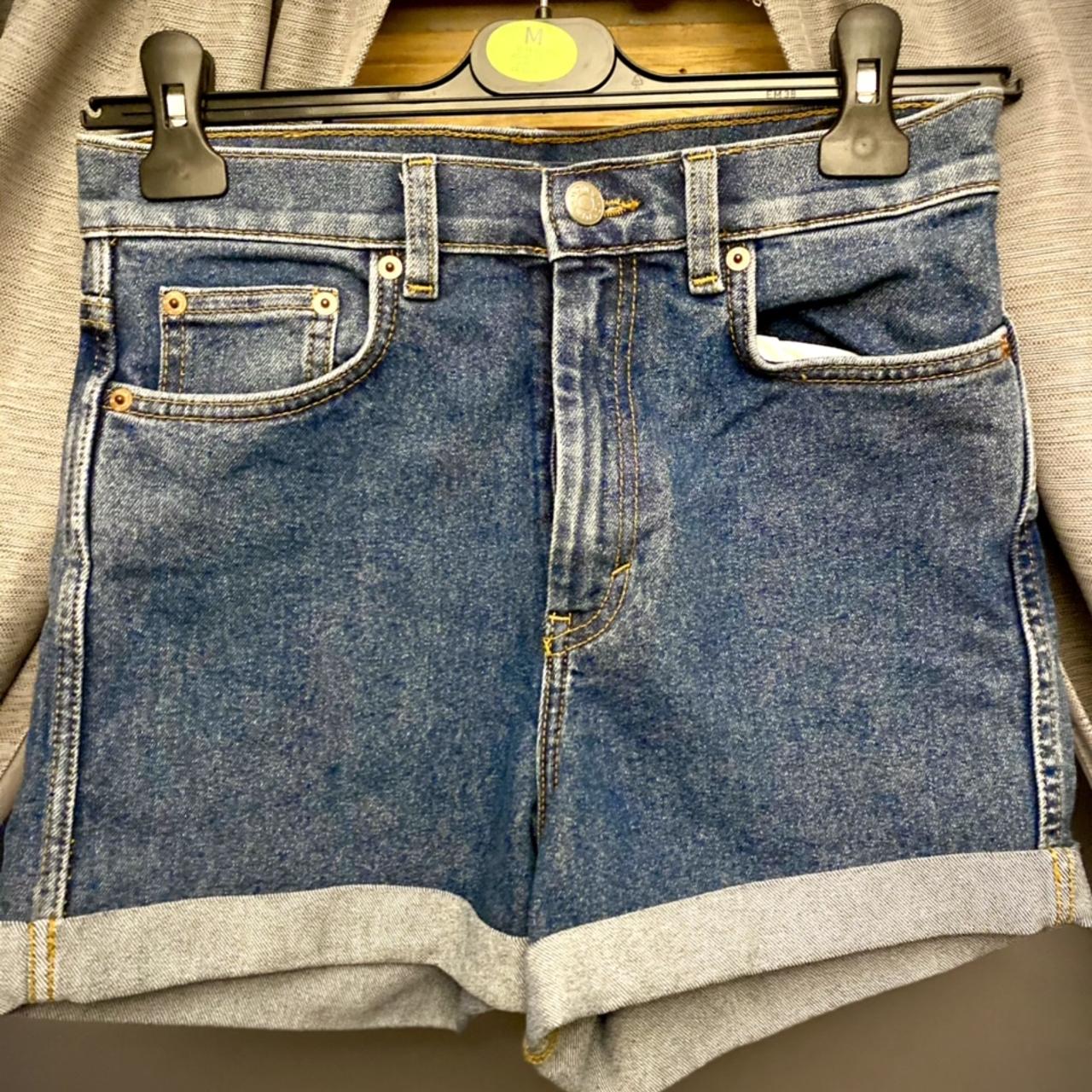 Monki jeans shorts hot sale