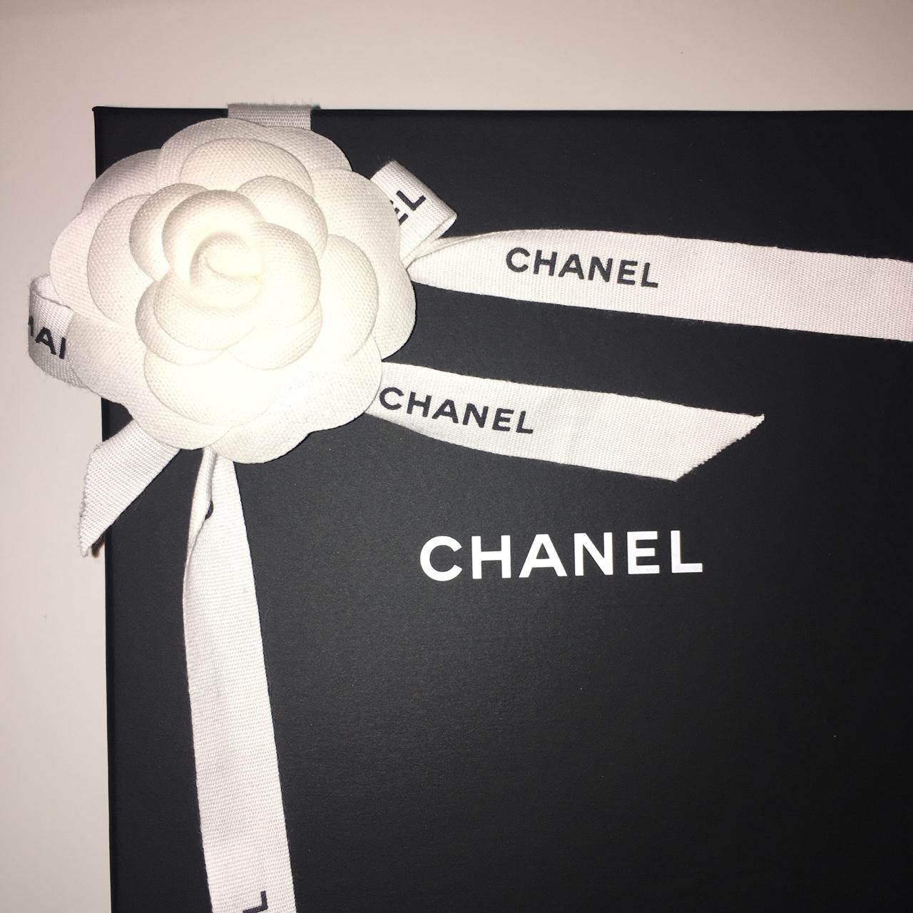 Selling this 100% authentic Chanel box with a ribbon - Depop