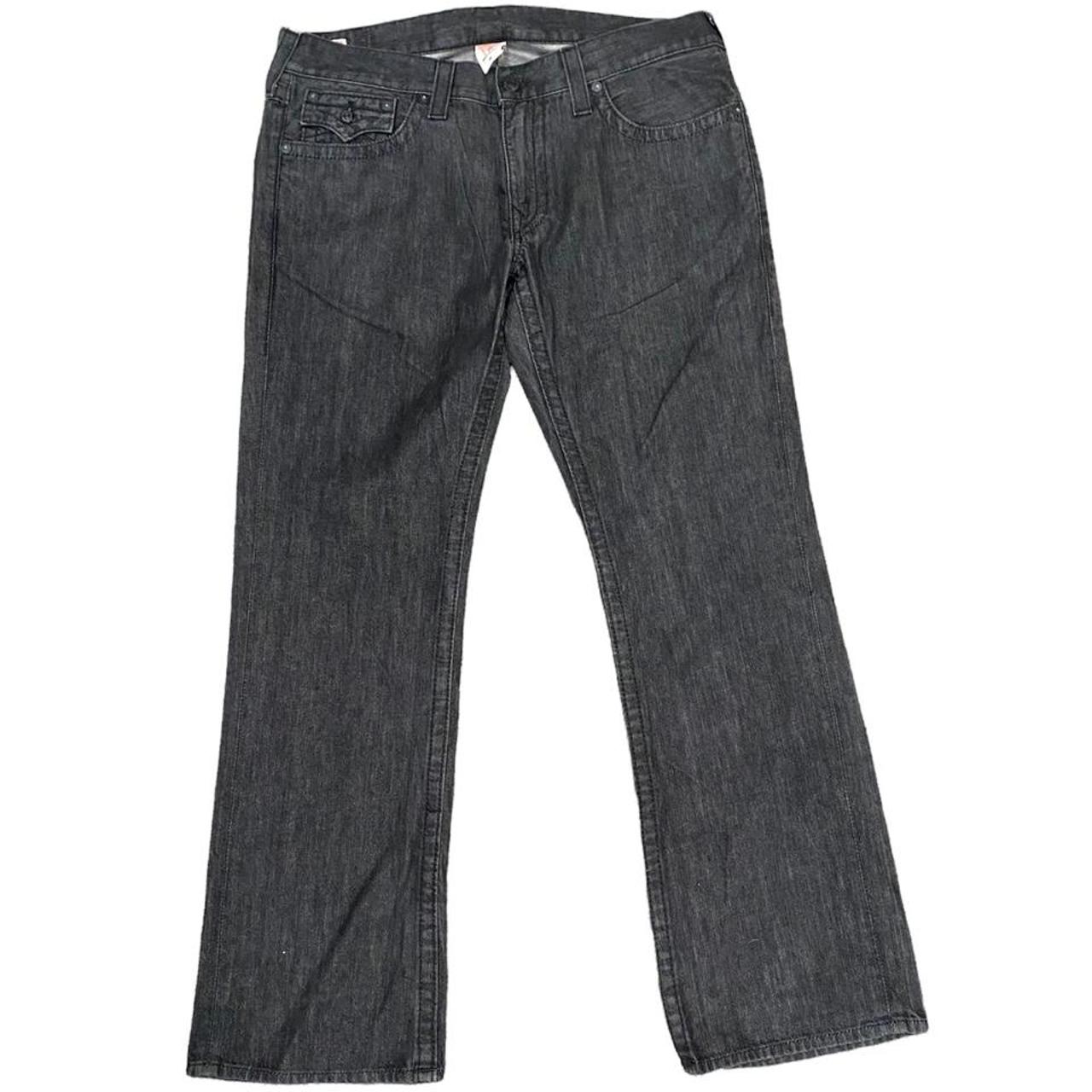 mens black true religion jeans