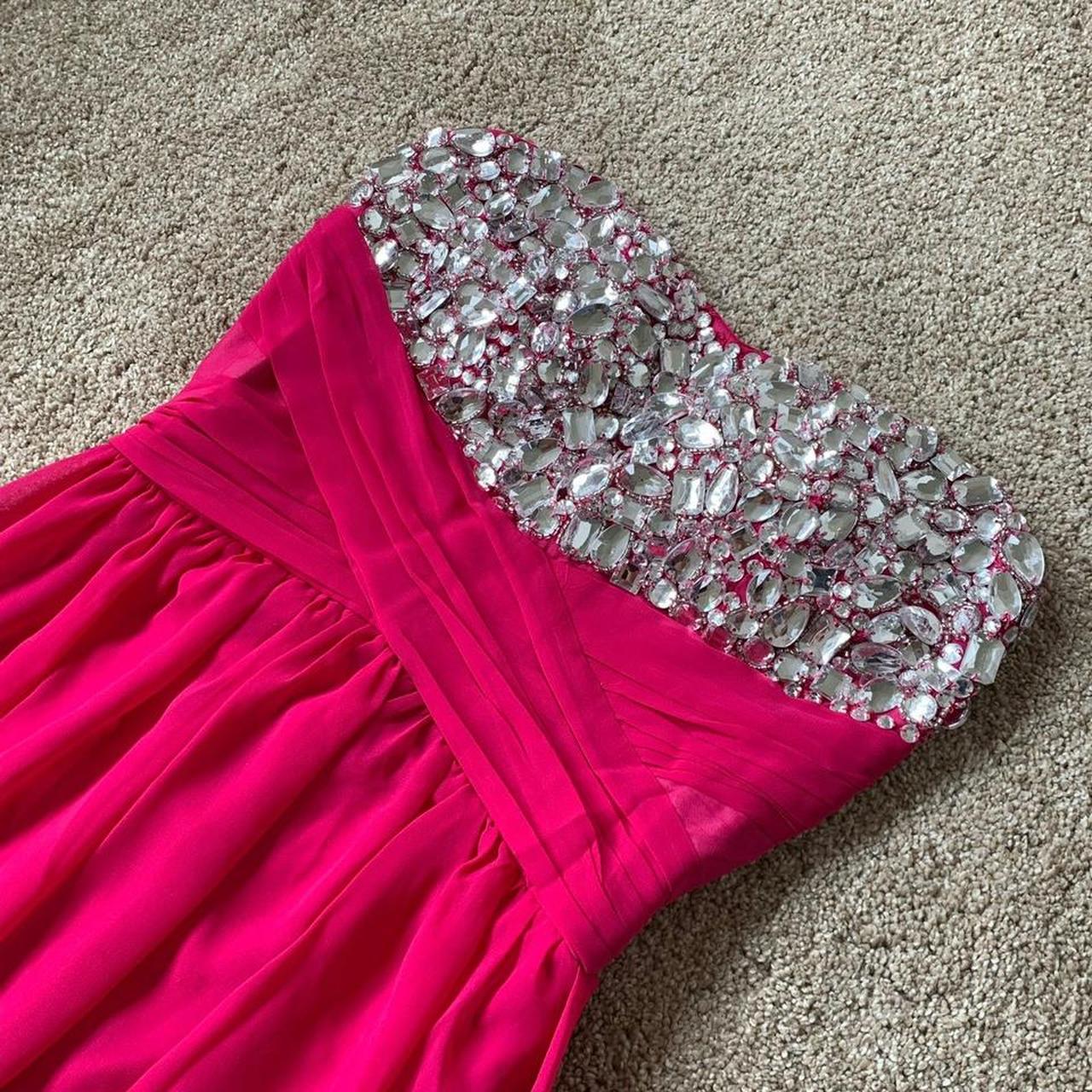 stunning pink maxi dress! wore only once for prom... - Depop