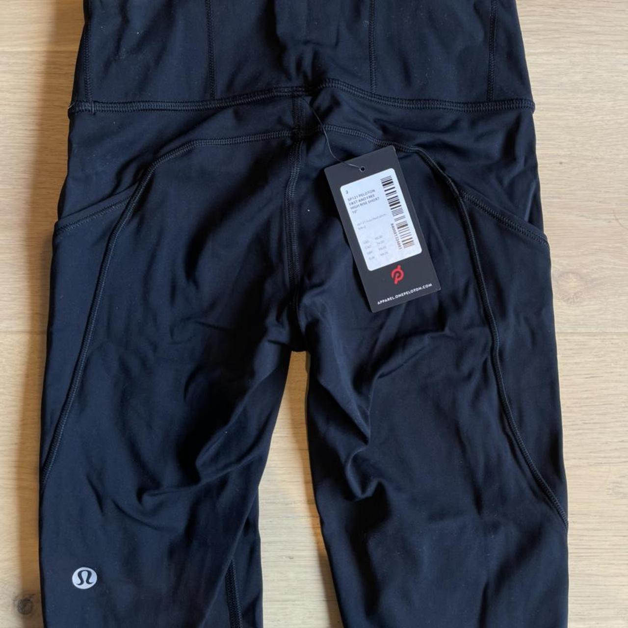 Peloton / lululemon bike shorts 8 inches size 2 (uk... Depop