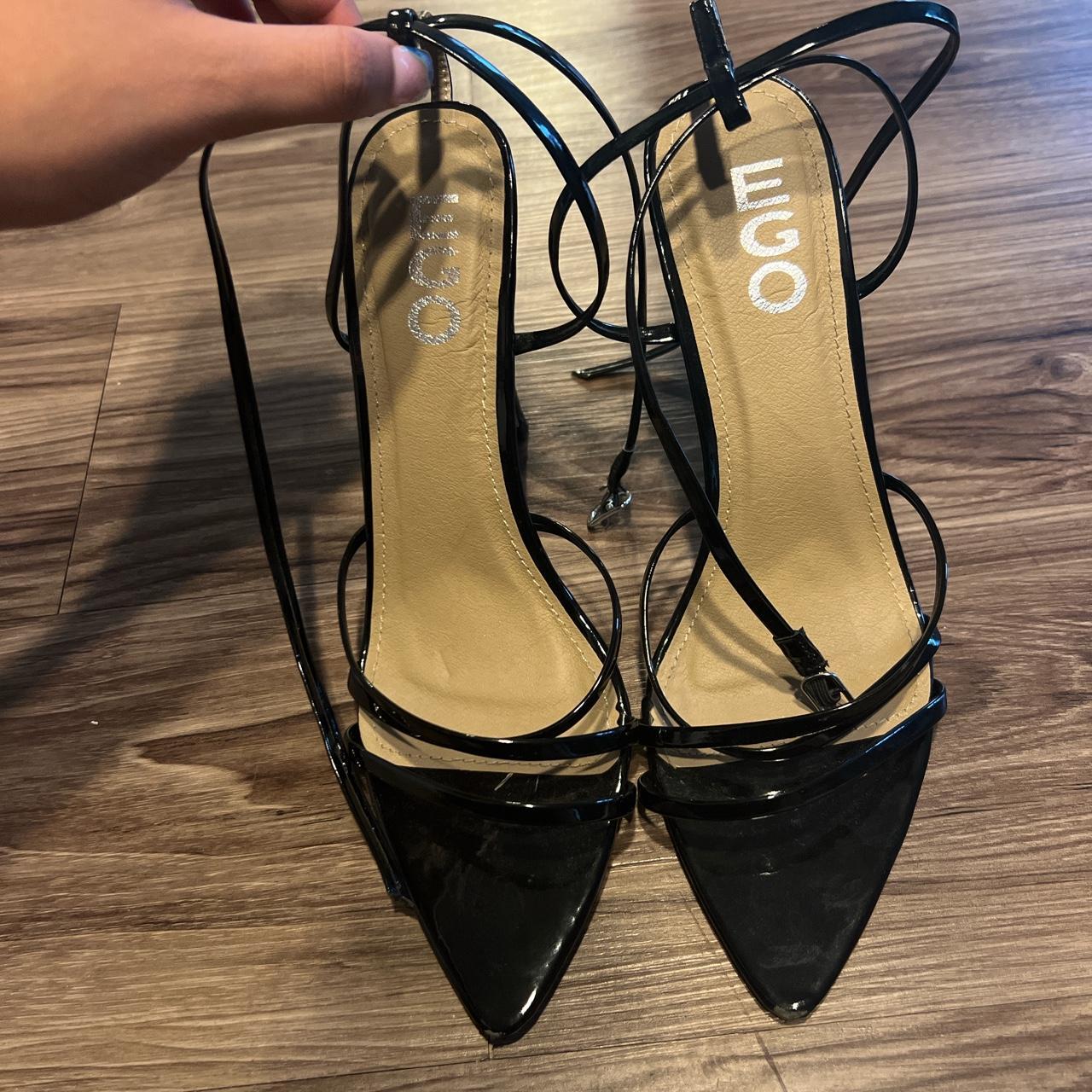 Product Image 1 - Black ego heels. UK size