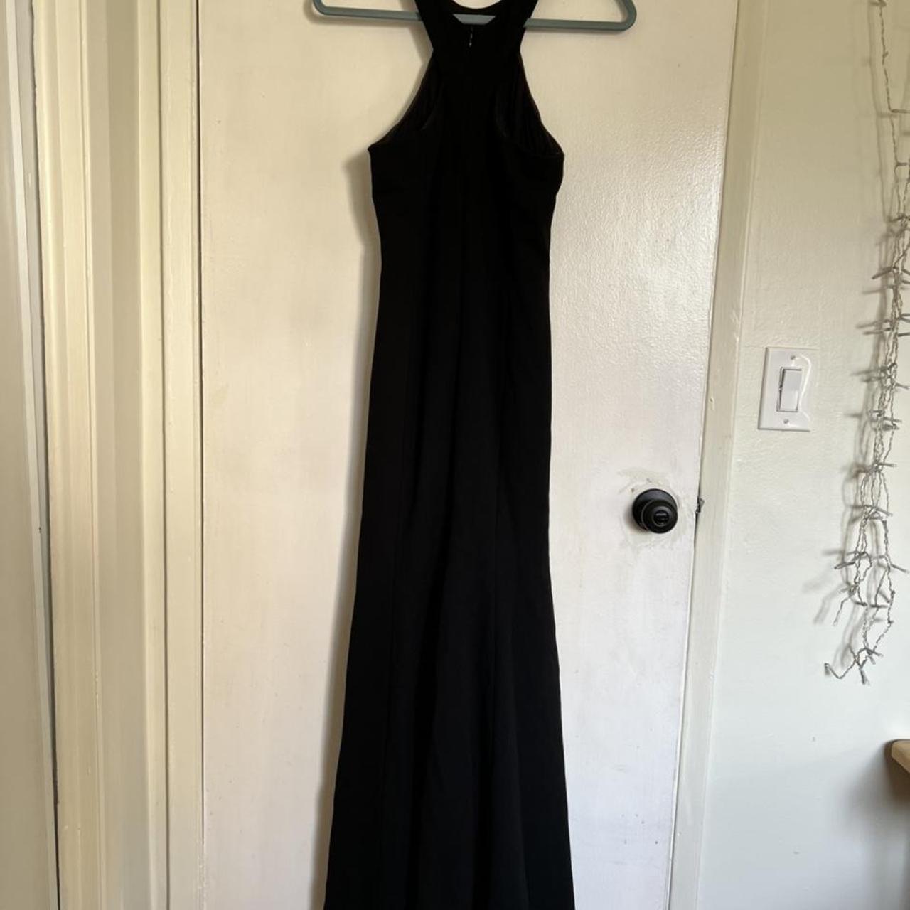 Product Image 3 - Black Fishtail Floor Length Dress

Halter