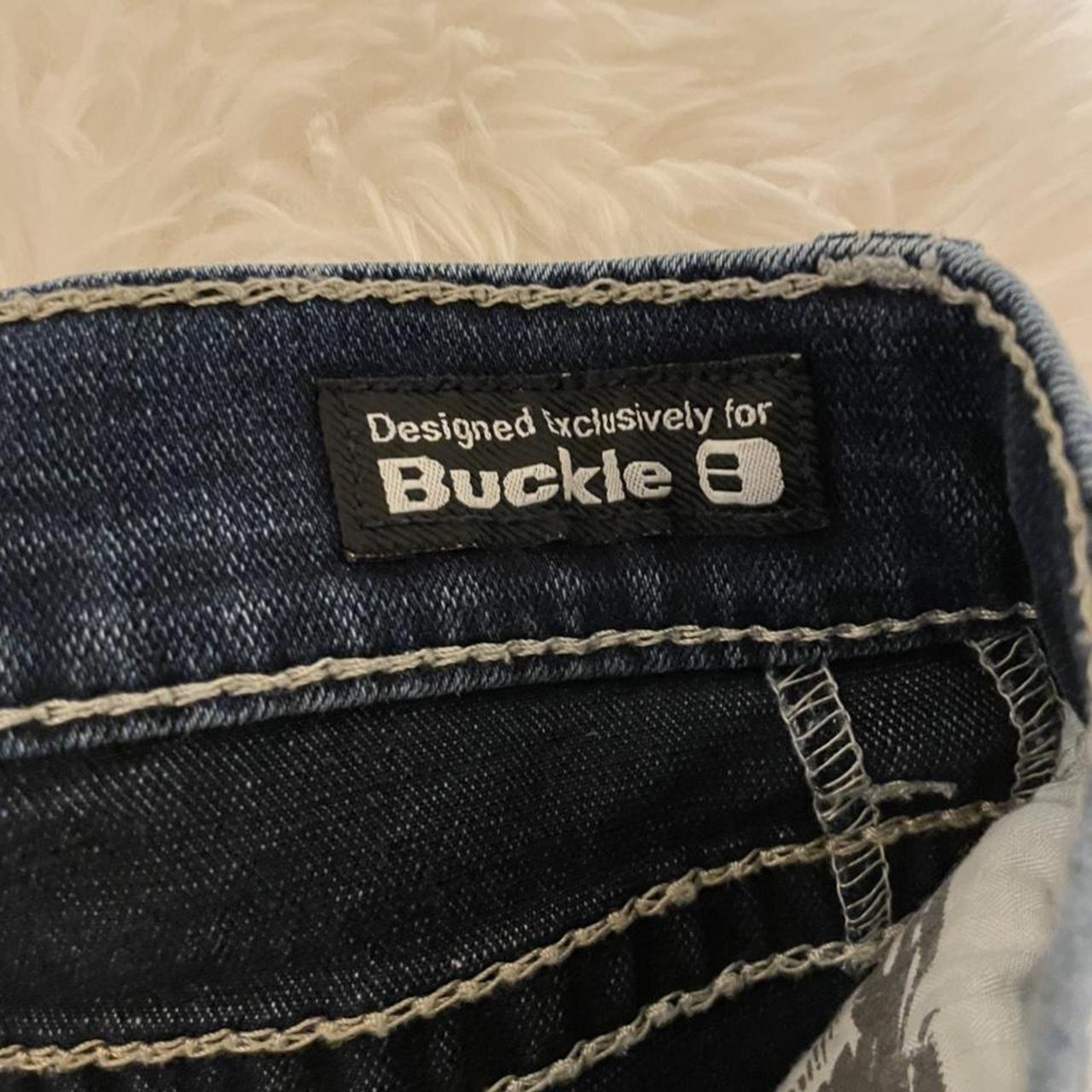 Very nice buckle jeans. Worn only liek once or... - Depop