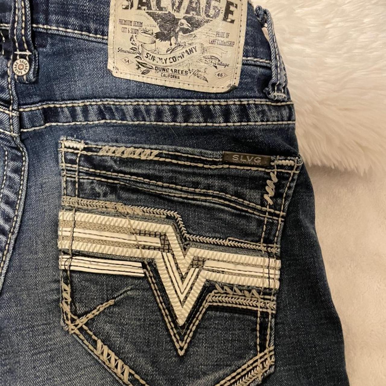Very nice buckle jeans. Worn only liek once or... Depop