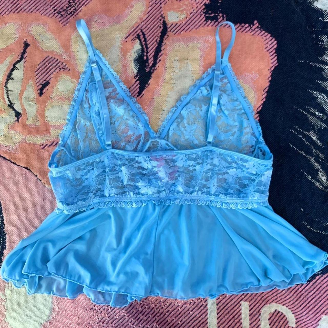 Dolls Kill Women's Blue Vest Depop