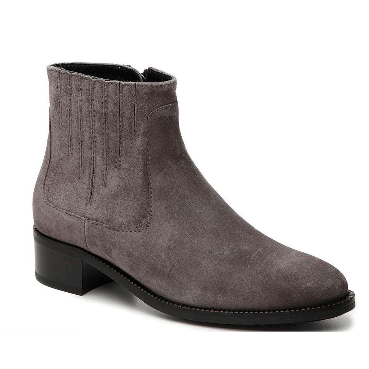 Aquatalia grey 2024 suede boots