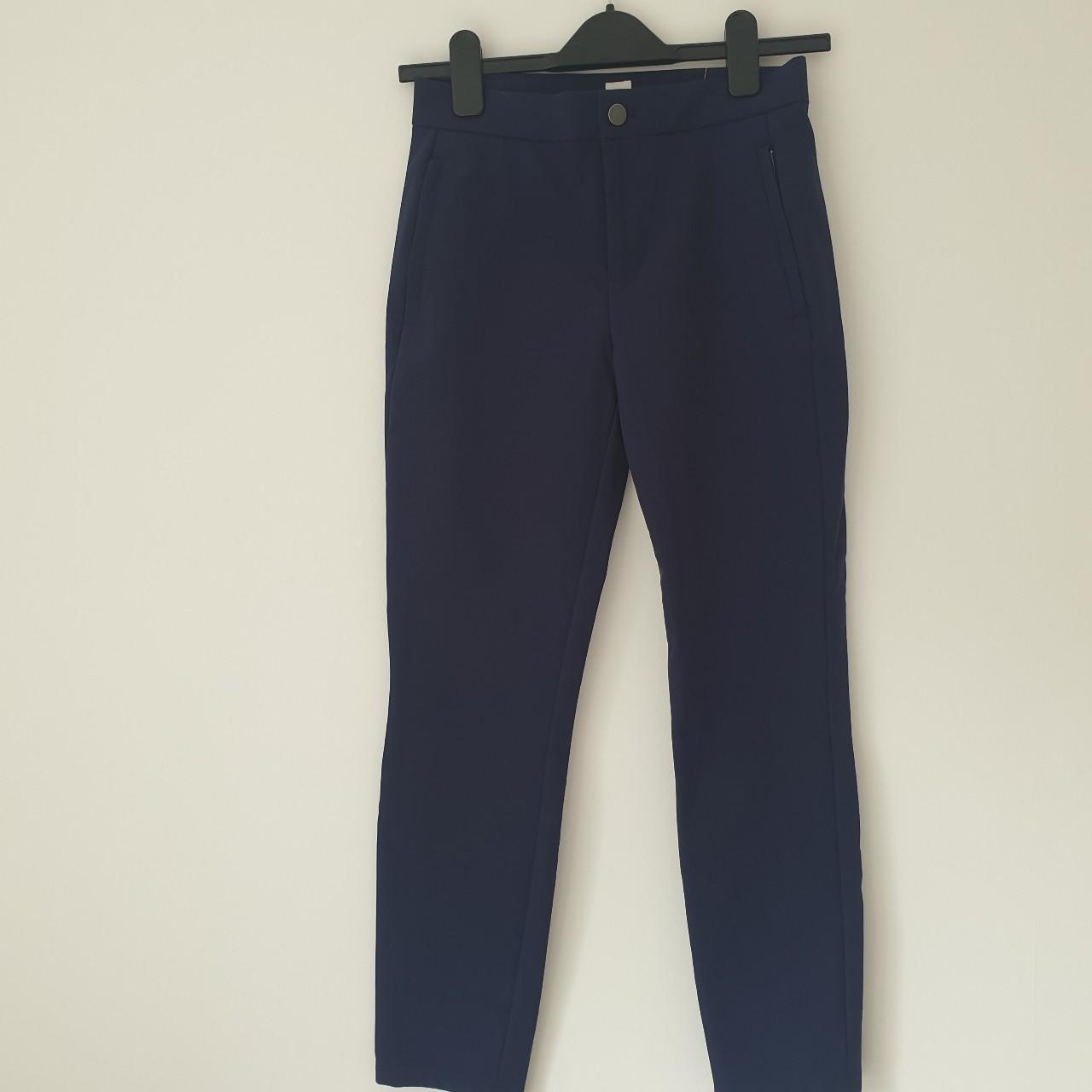 Gap Women's Navy Trousers | Depop