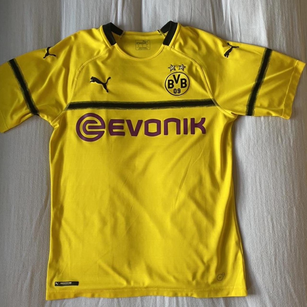 Borussia Dortmund Cup Home Shirt 18/19 Official... - Depop