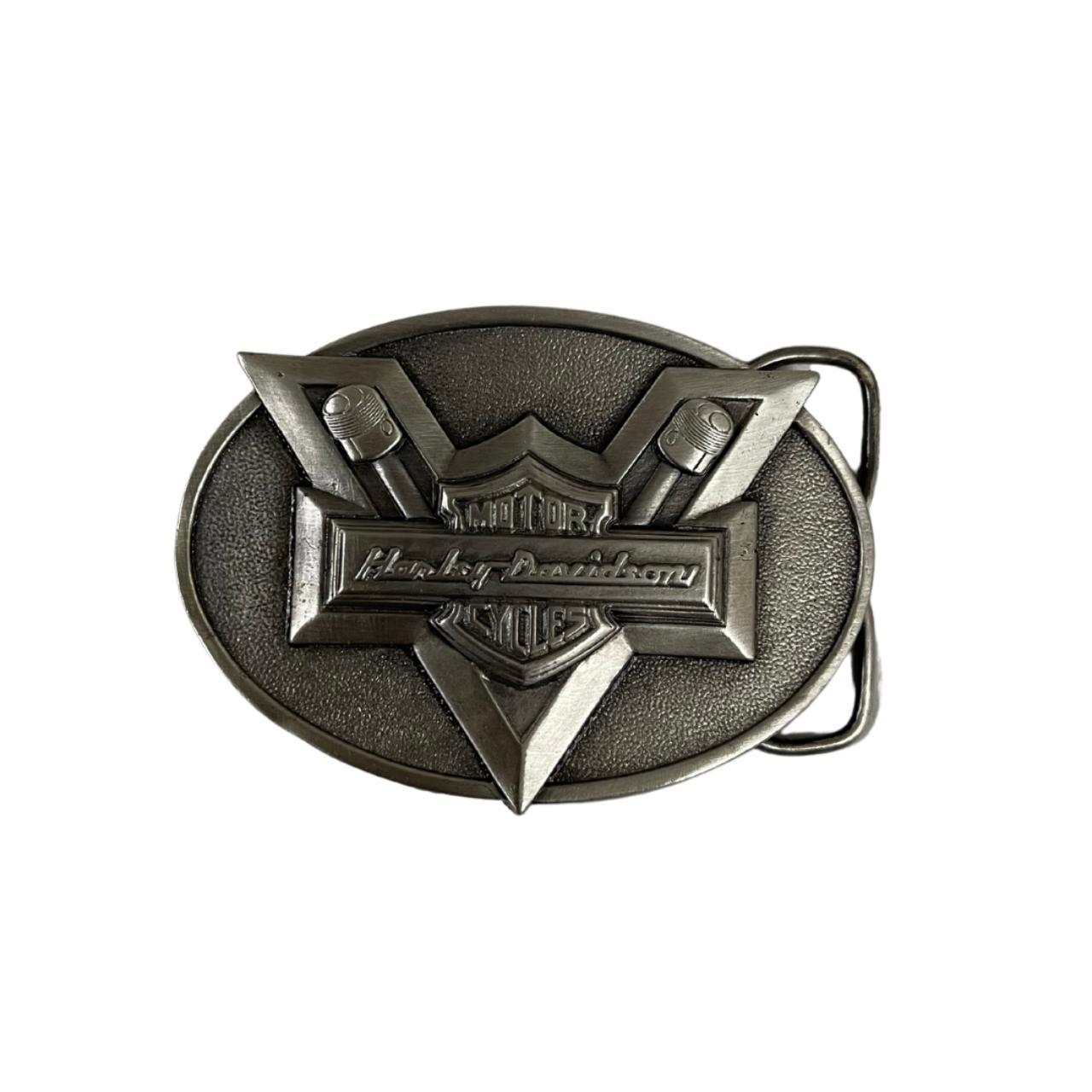 vintage harley davidson belt buckle