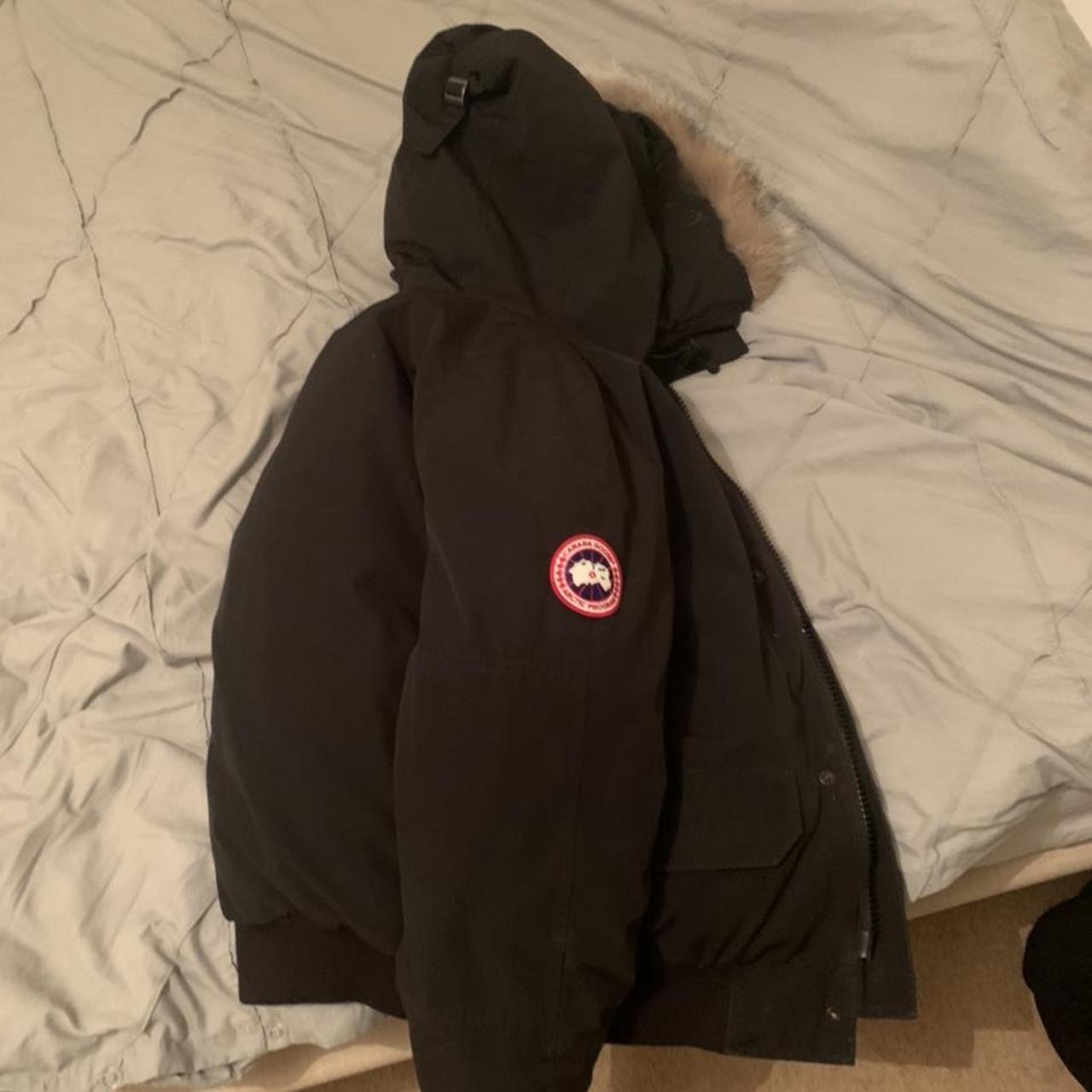 Canada goose jacket good condition size small Depop