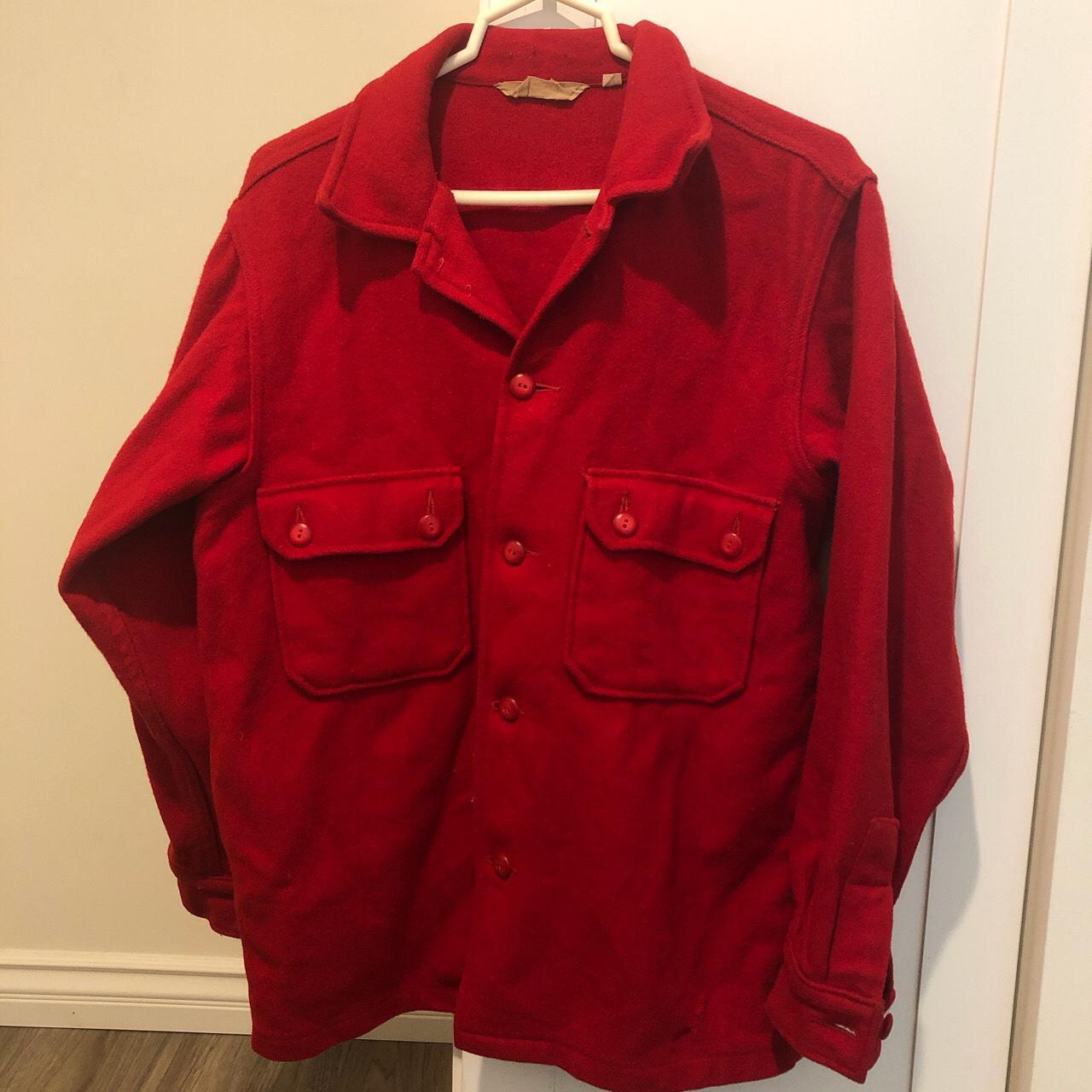 Men's Red Jacket | Depop