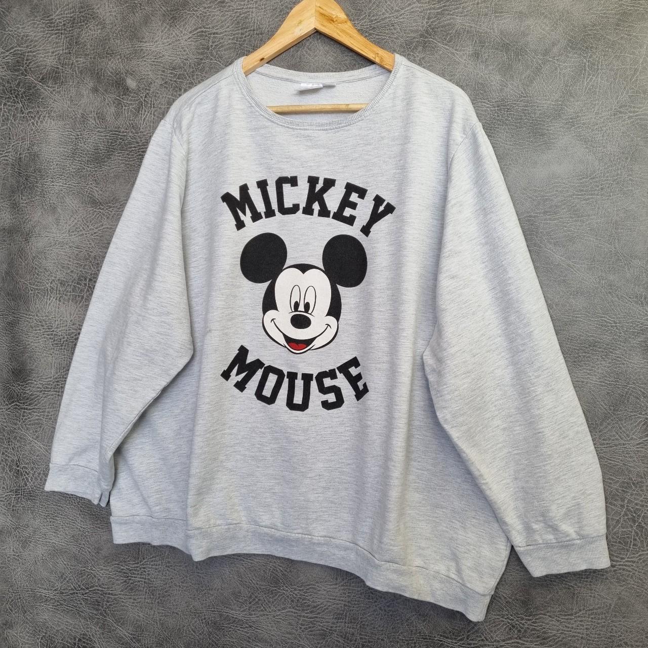 Disney Oversized Mickey Mouse Sweatshirt Graphic... - Depop