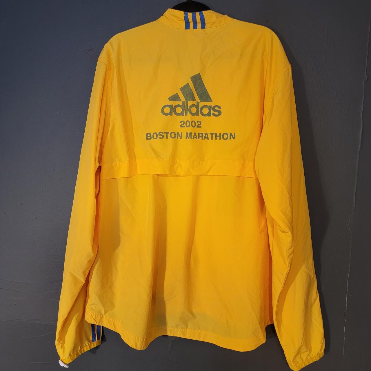 2002 Vintage Adidas Boston Marathon Longsleeve - Depop