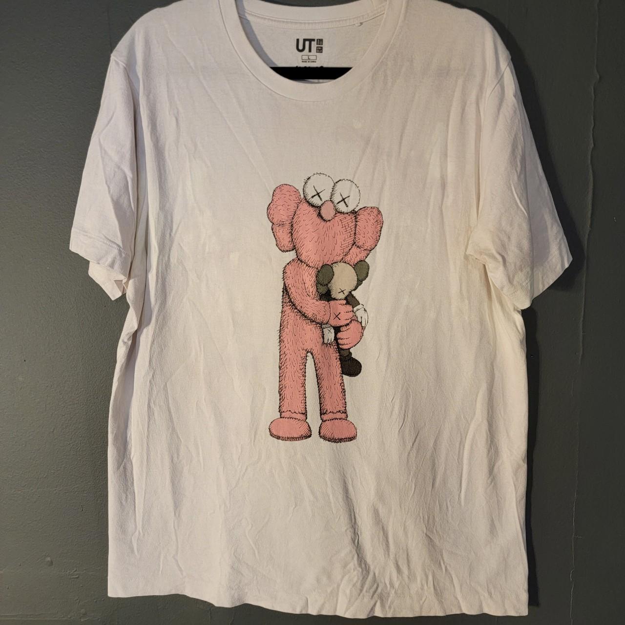 Kaws pink bff store shirt