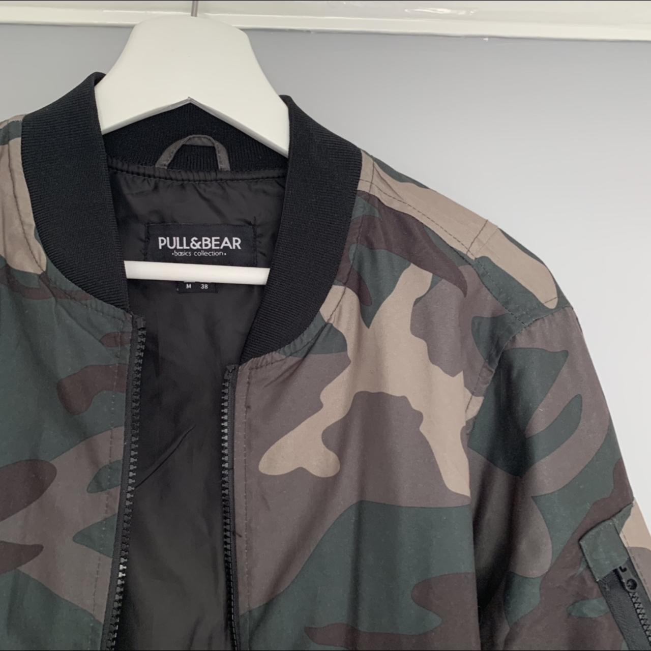 Jaket pull hotsell and bear camo