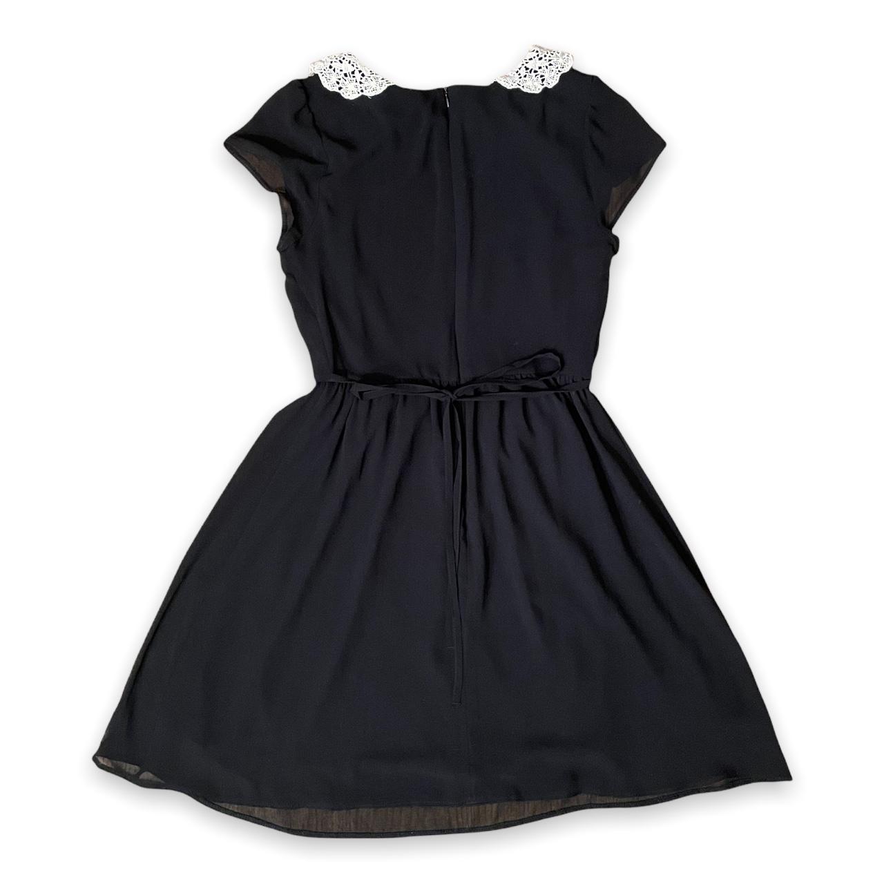 New Look Women's Black and White Dress (2)