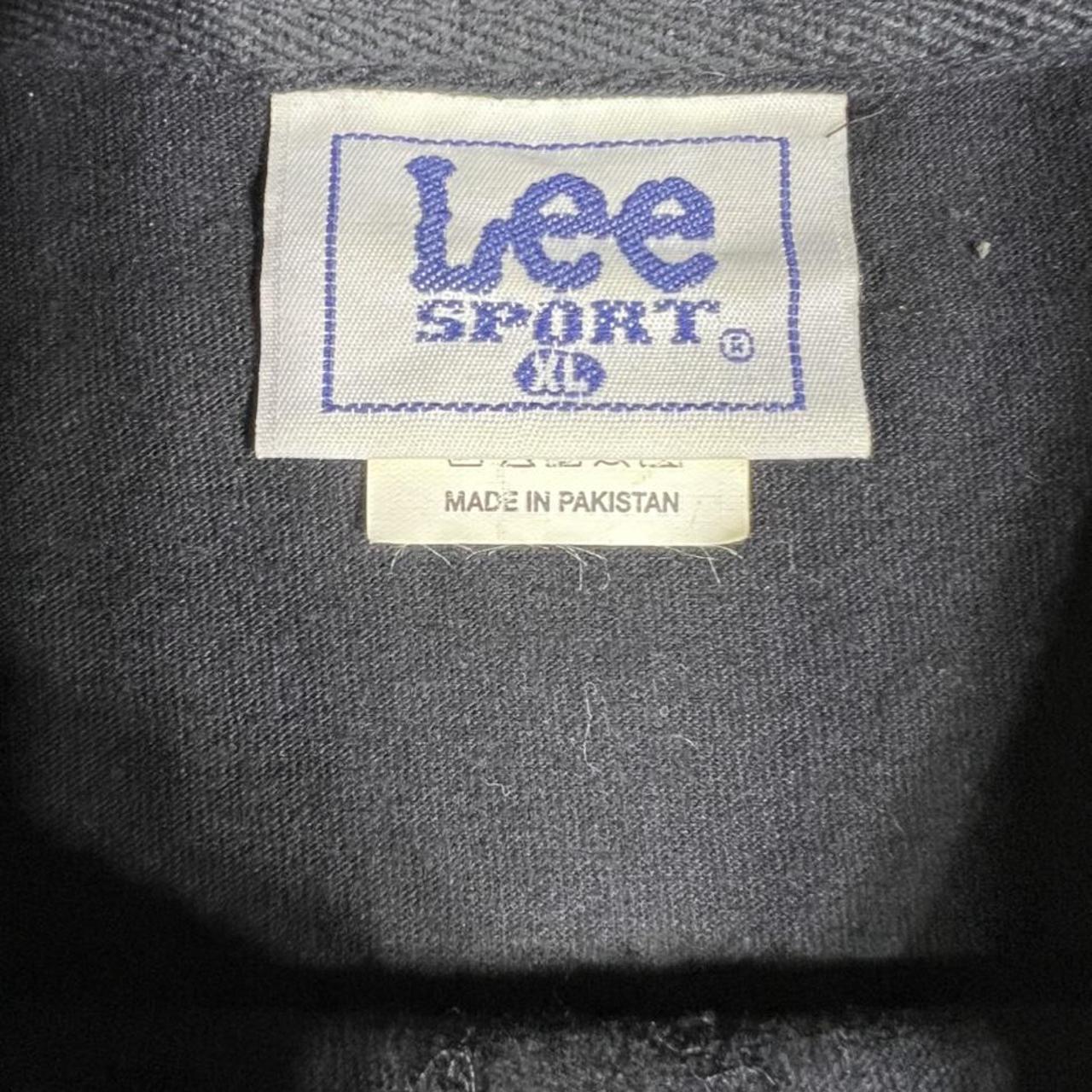 Vintage’90s Lee Sport Embroidered Stitch... - Depop