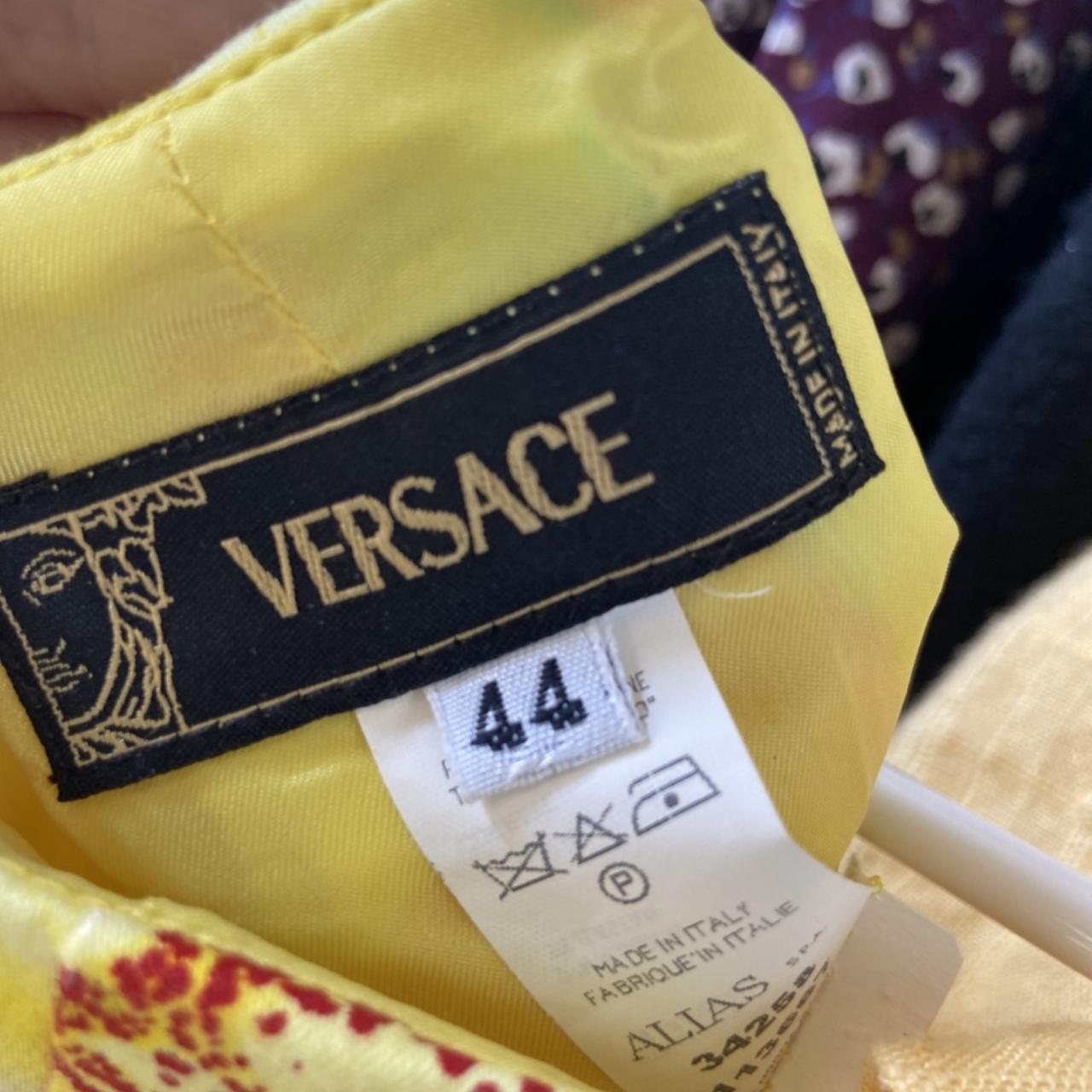 Rare vintage 2004 Versace main line technicolor... - Depop