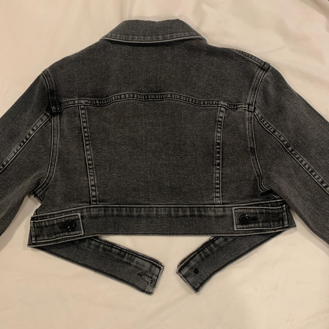 Cotton citizen denim super crop jacket size Small... Depop