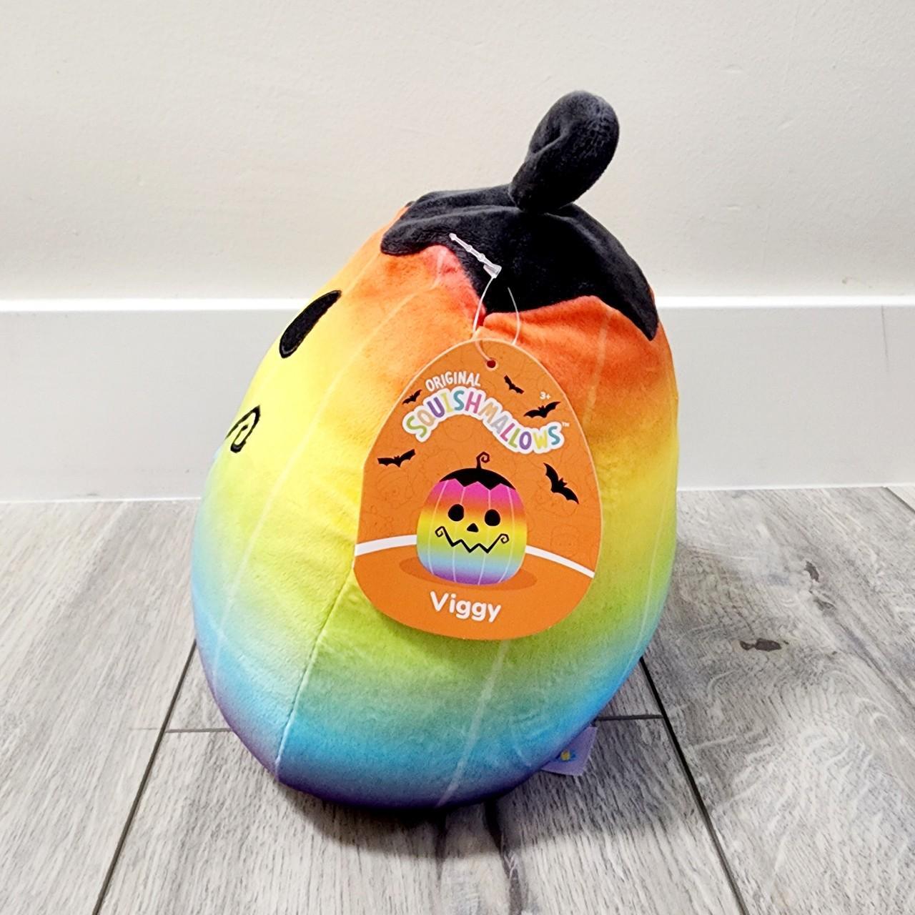 Squishmallows Halloween Viggy the Pumpkin 8”... Depop