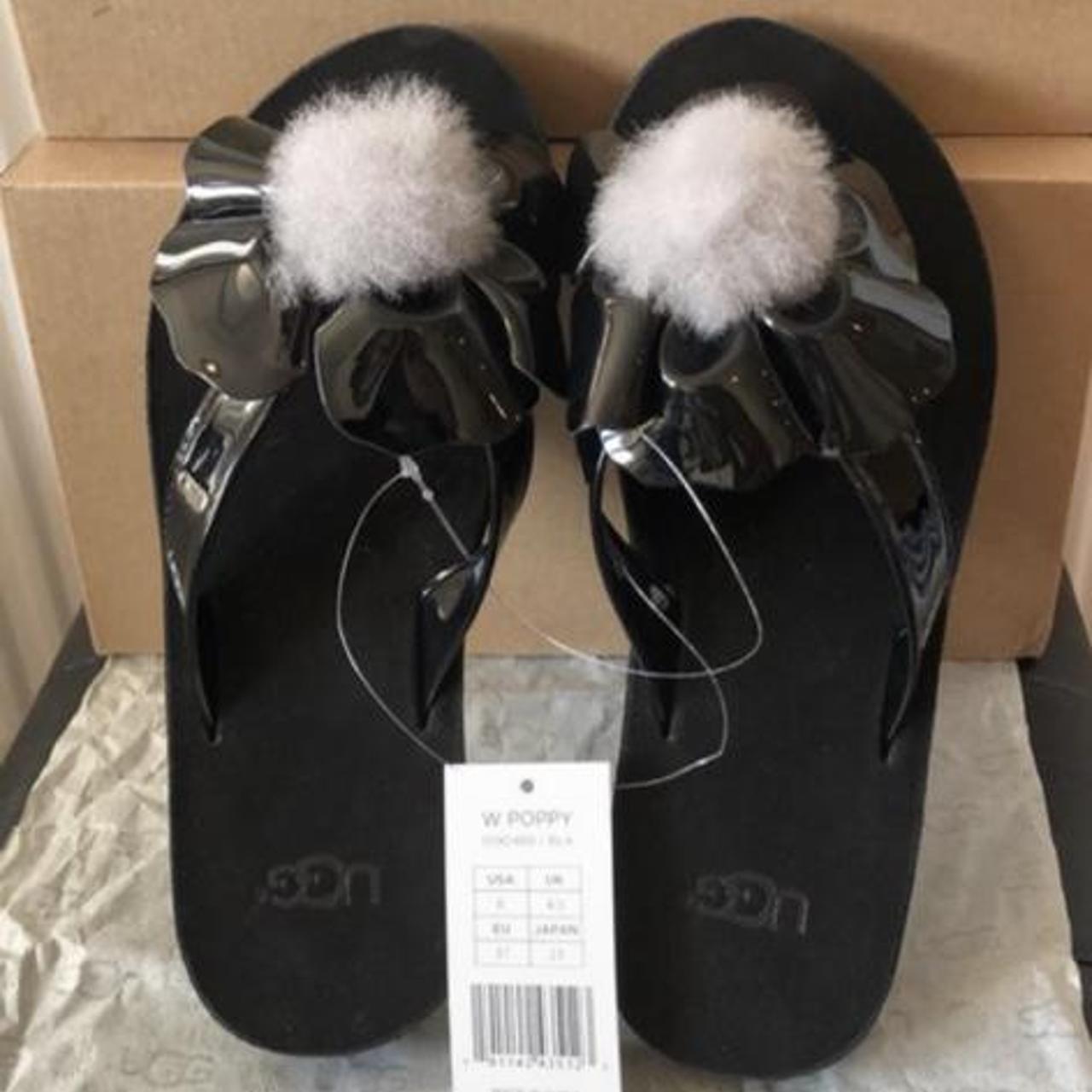 Ugg poppy best sale flip flop