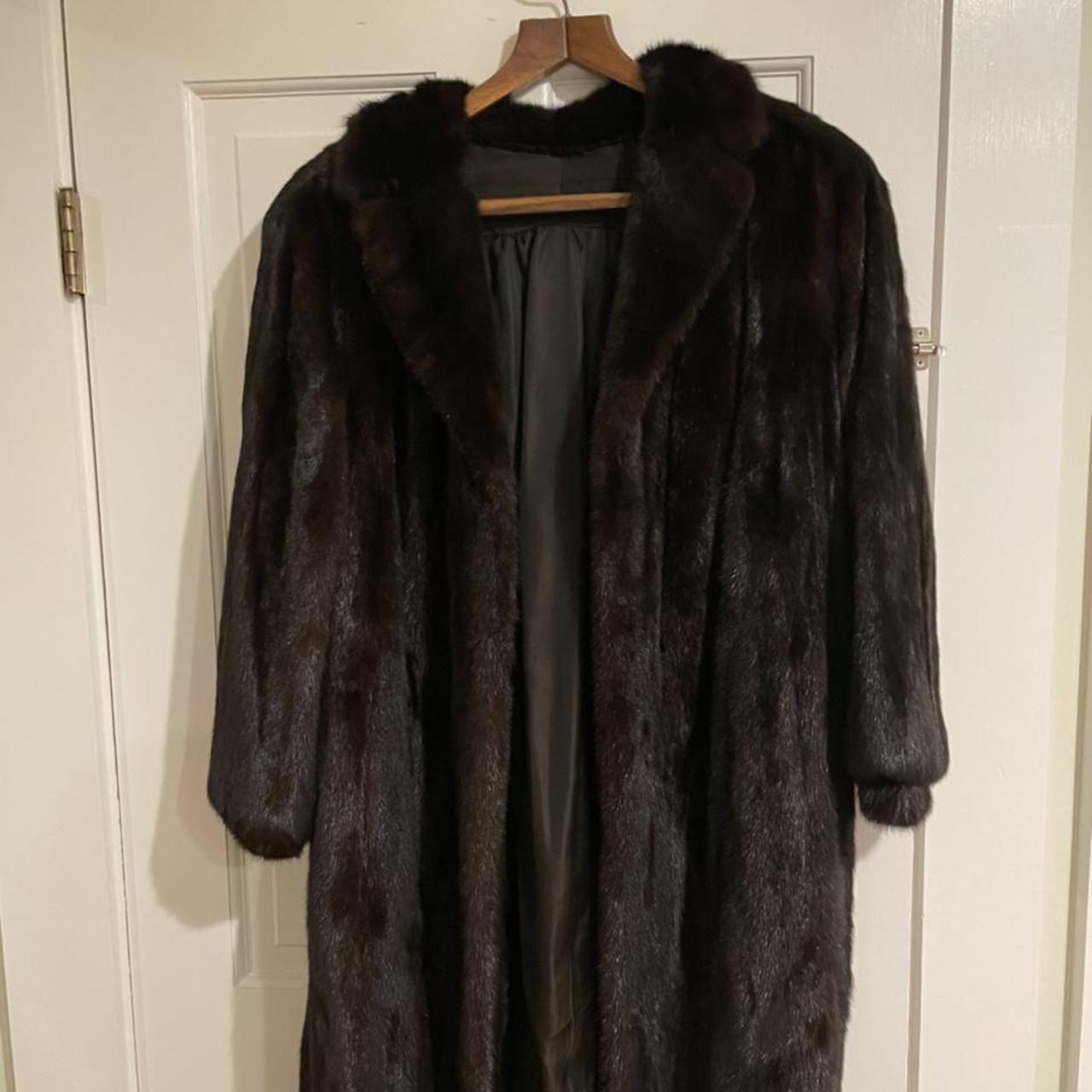 Real vintage mink fur coat. Looks like new. There is... - Depop