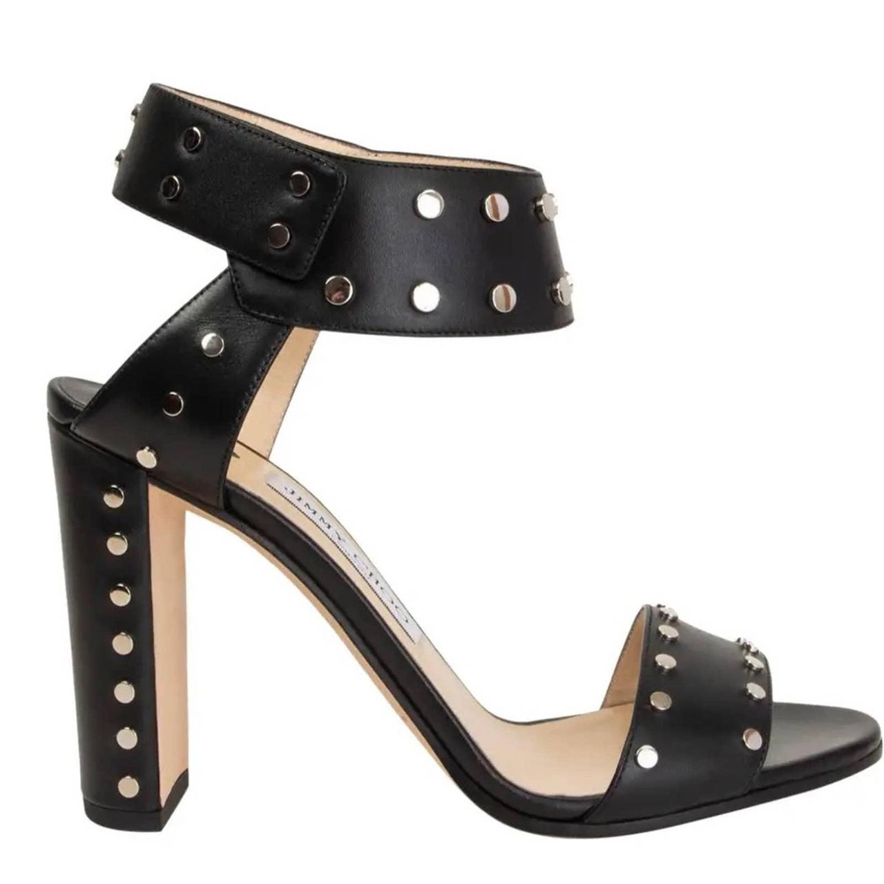 Jimmy Choo Studded Veto 100 Sandals Heels Size Depop