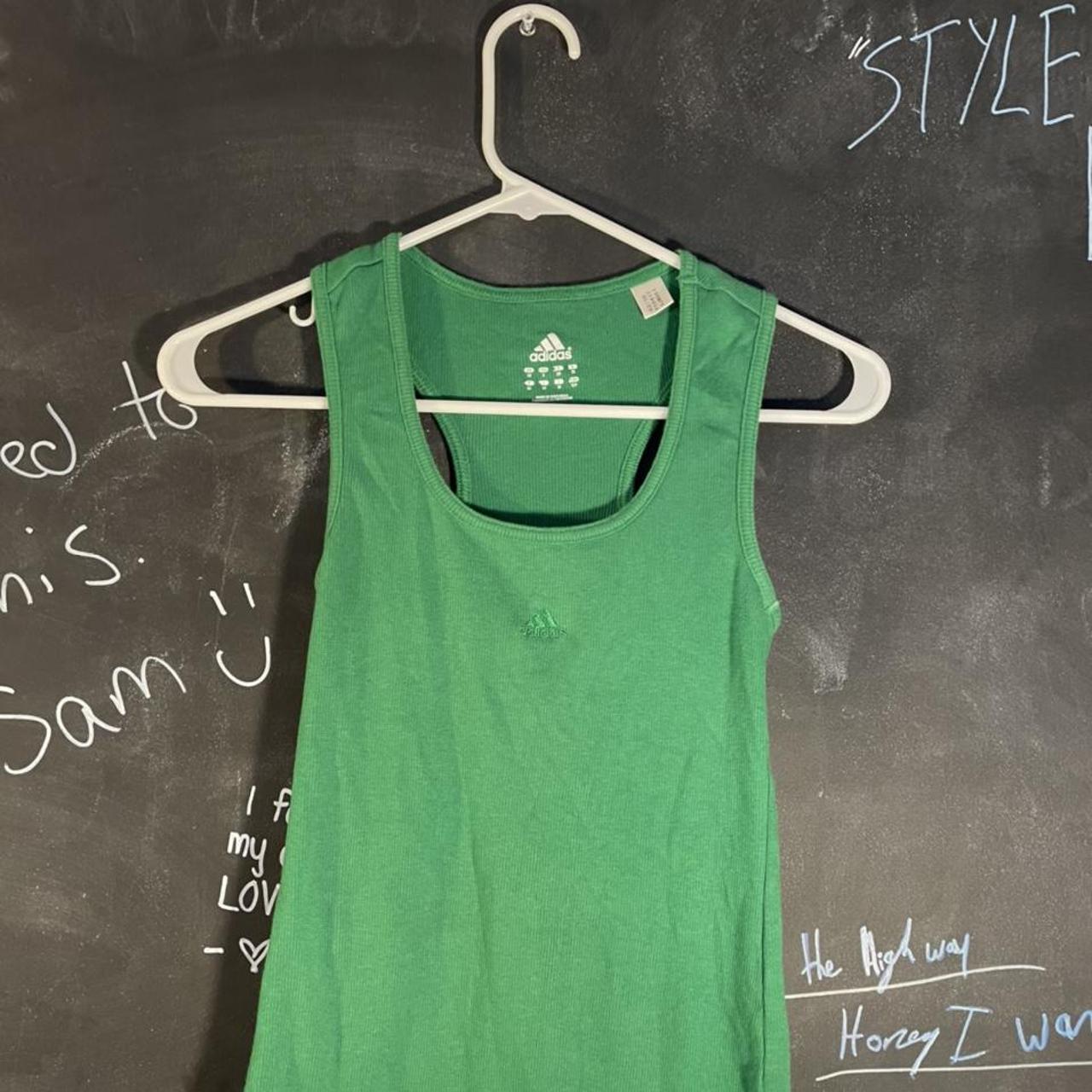 Adidas Women's Green Vest | Depop