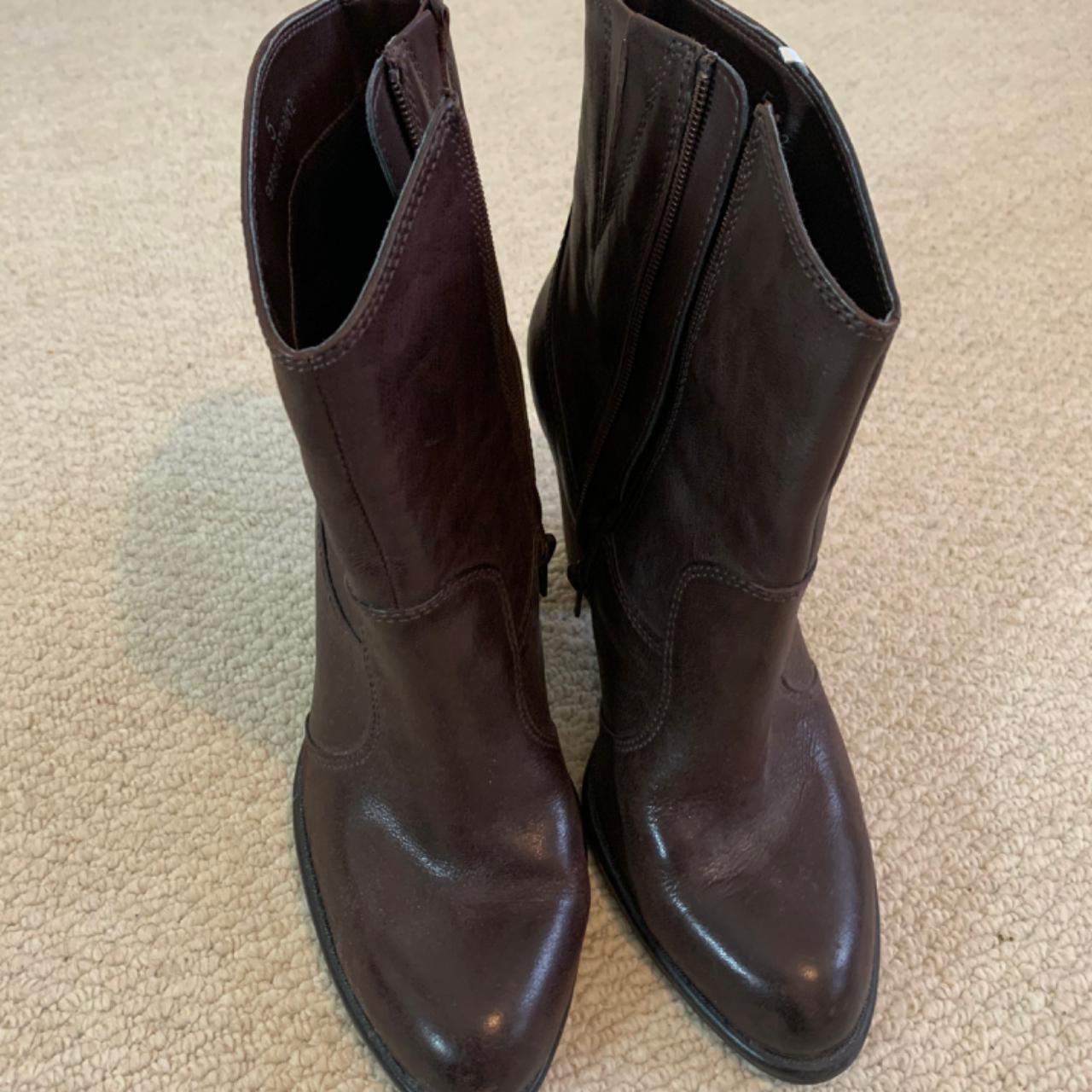 Marks & Spencer Women's Brown Boots Depop