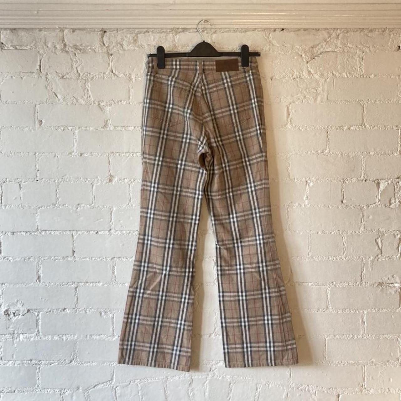 Burberry nova 2025 check trousers