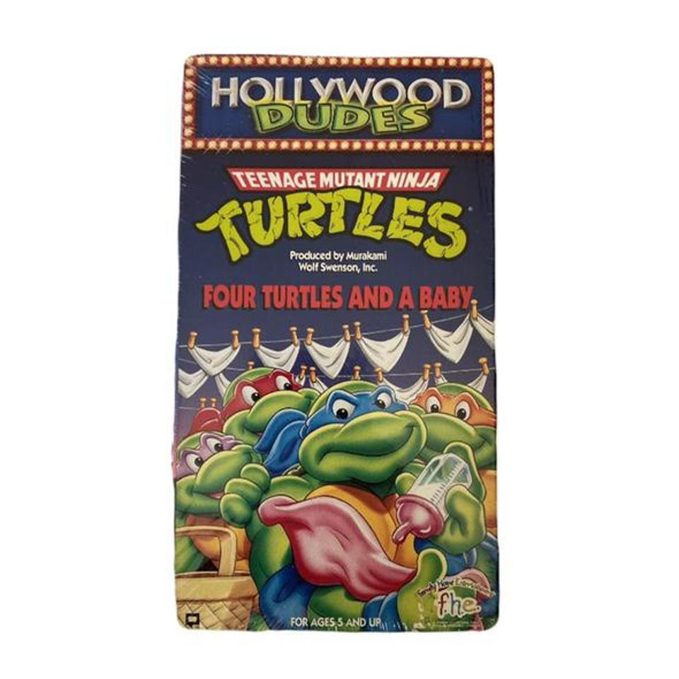 Hollywood Dudes: TMNT 4 Turtles & a Baby discount