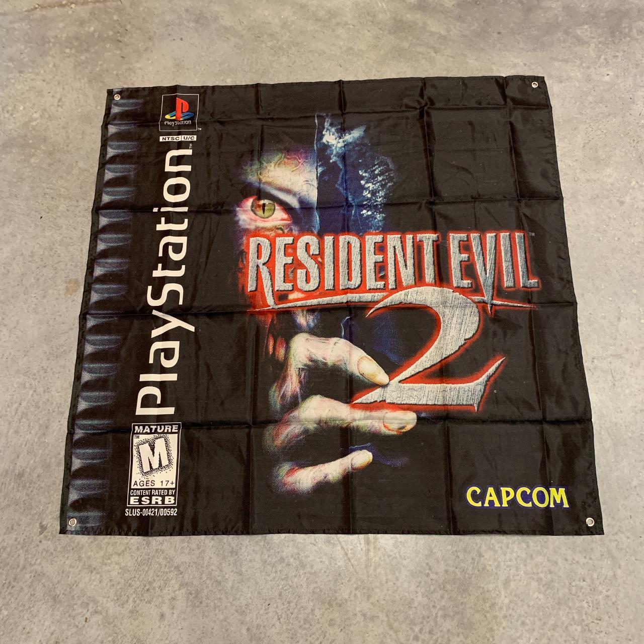 Resident Evil 2 Custom Wall Flag Banner Tapestry 3 x... - Depop