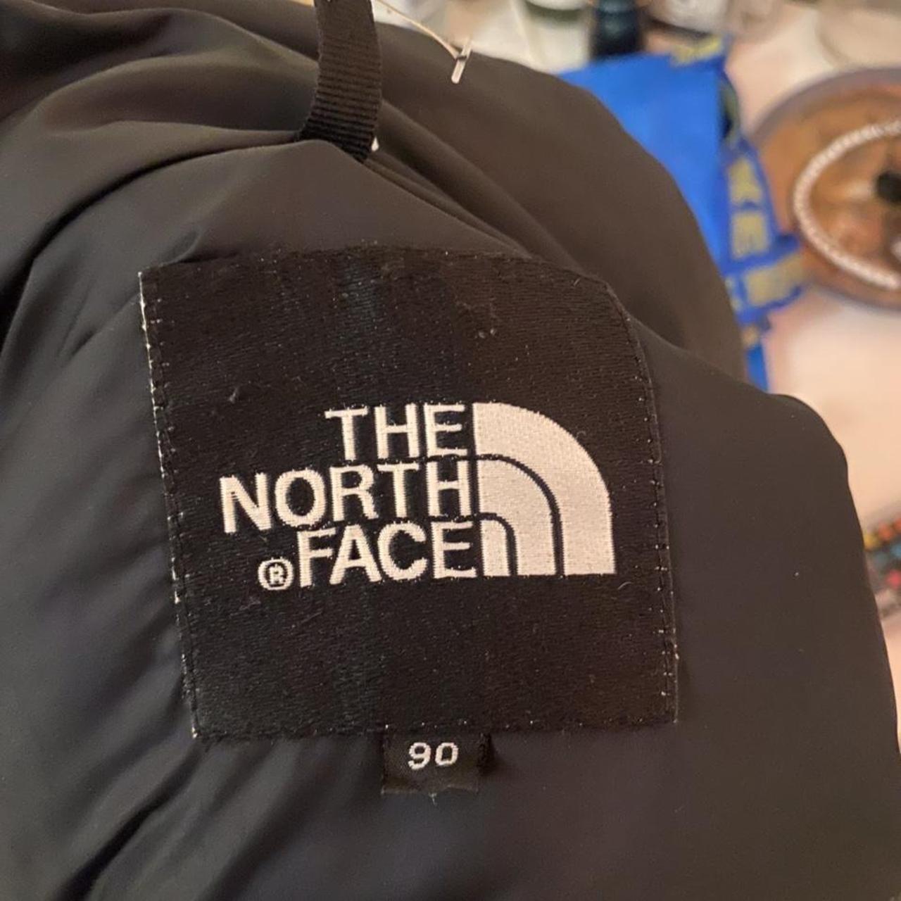 The north face black nautica puffer coat... - Depop