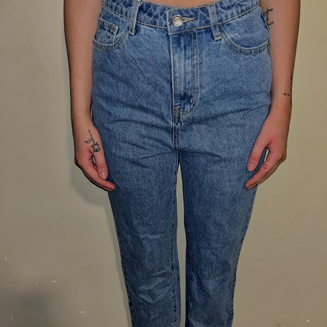 PRETTY LITTLE THING straight leg denim jeans... - Depop