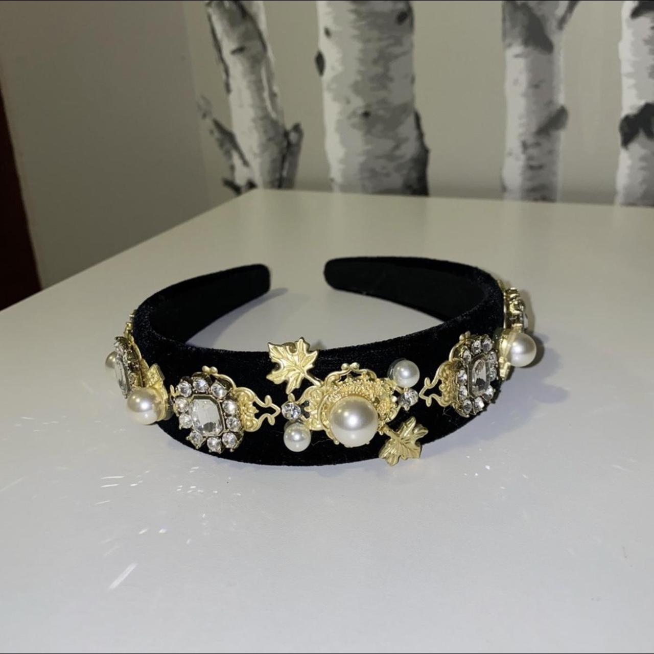 PrettyLittleThing Men's Black and Yellow Hairaccessories Depop