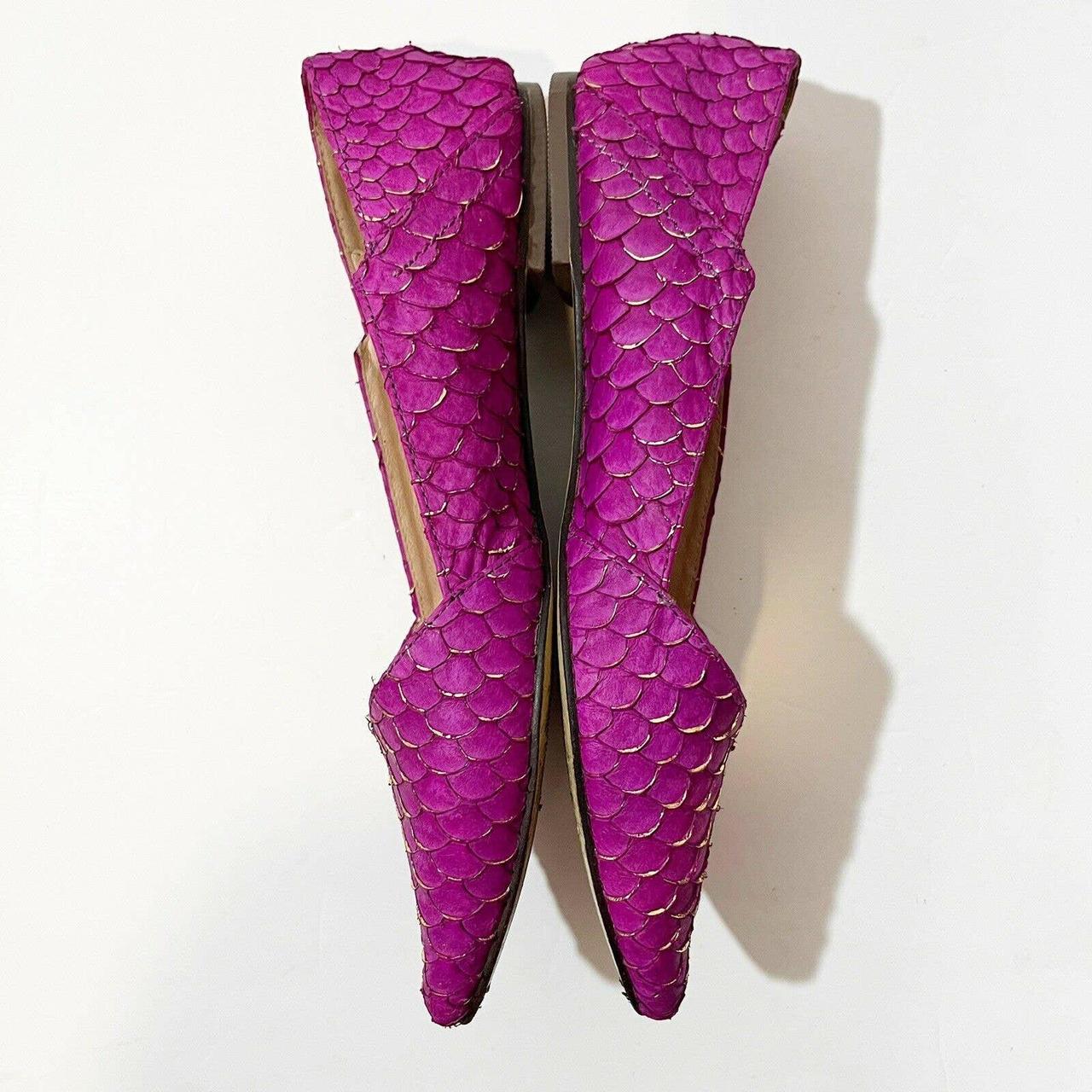 All Black Women's Purple Ballet-shoes (2)