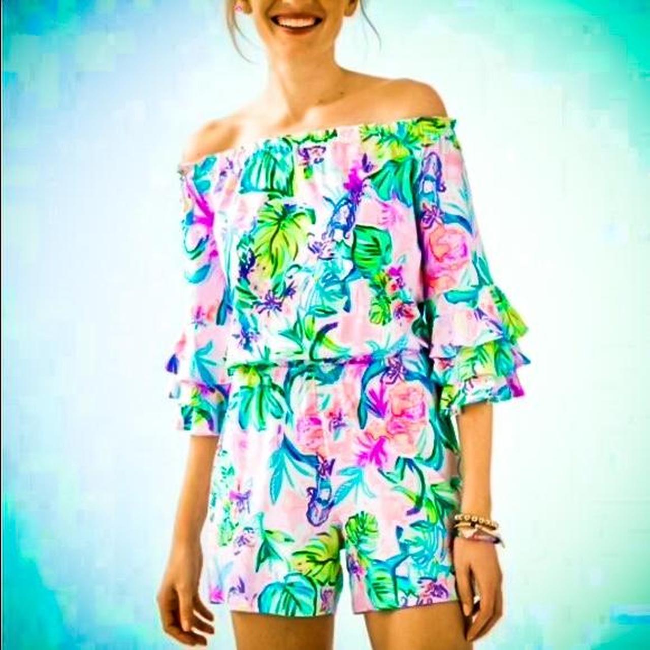 Lilly Pulitzer calla Romper size cheapest small