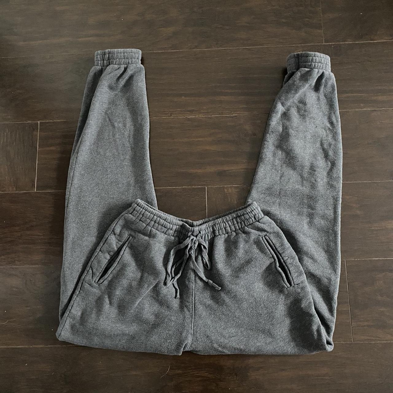 Brandy Melville Women's Grey Joggerstracksuits Depop