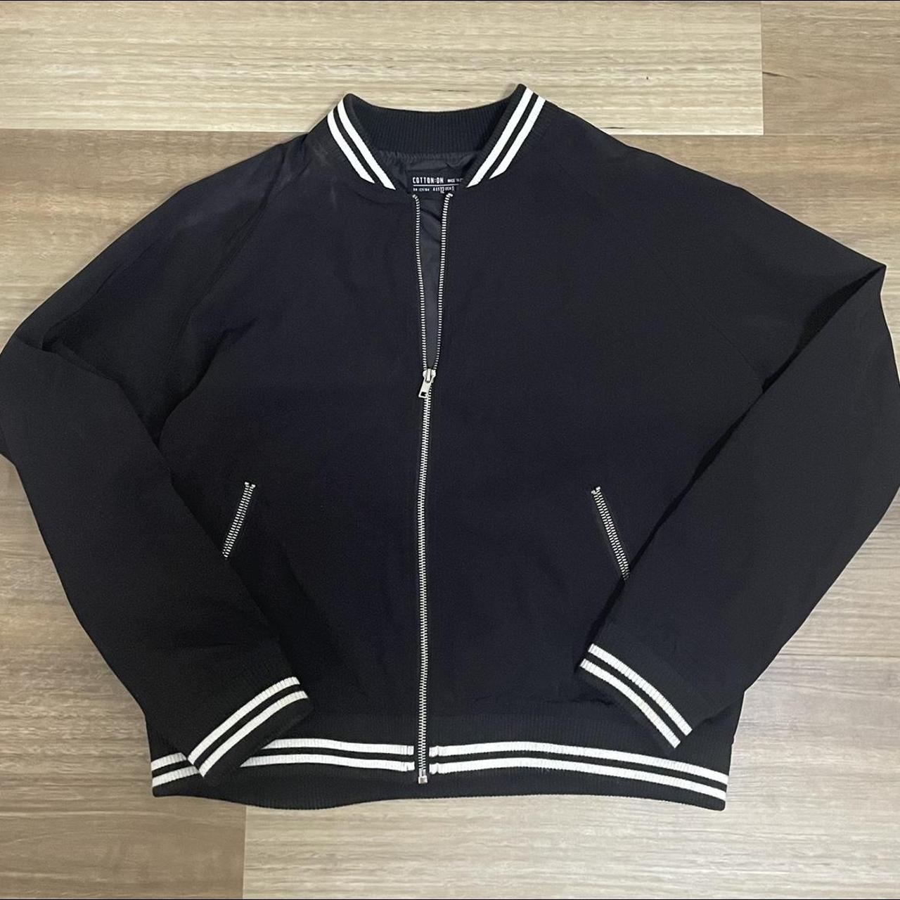 Cotton on Bomber jacket in black 🖤 in... Depop