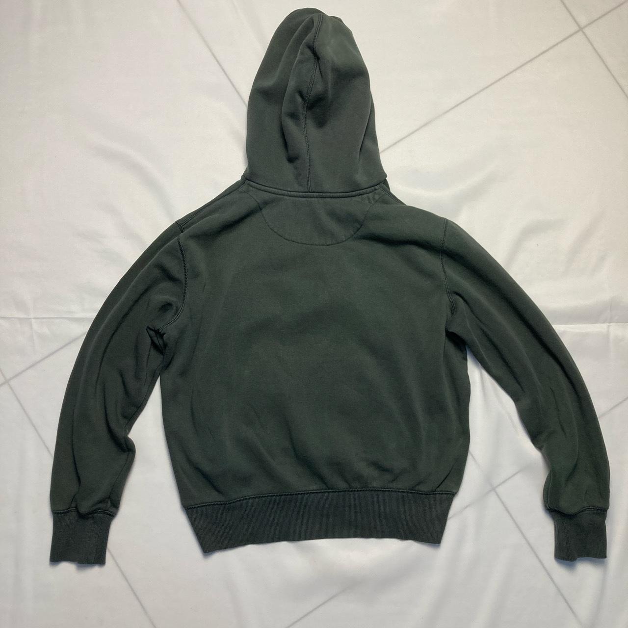 Nike Rare Grey Hoodie with Yellow Logo... - Depop