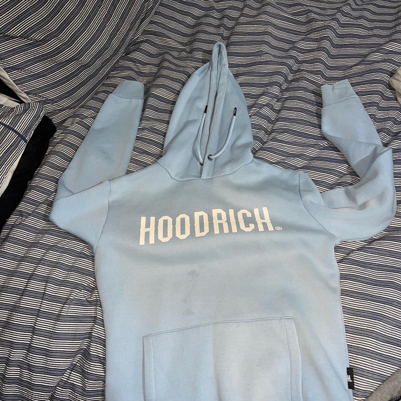 Baby blue hoodrich hoodie Depop
