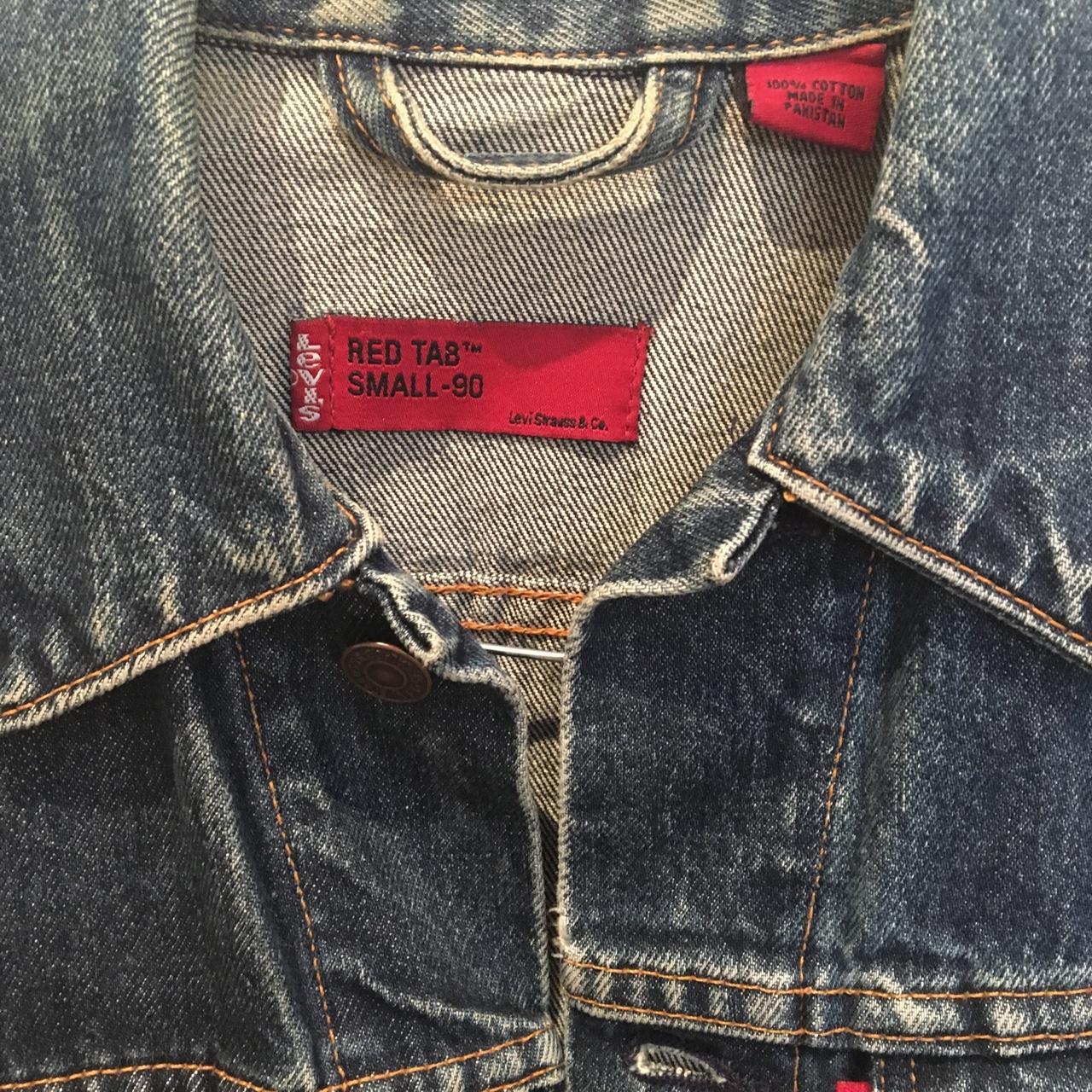 Levi's red tag jean jacket sale