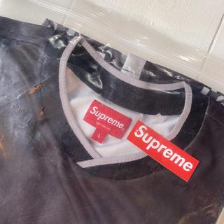 Supreme Arabic Logo Soccer Jersey 🔥 Bought at - Depop