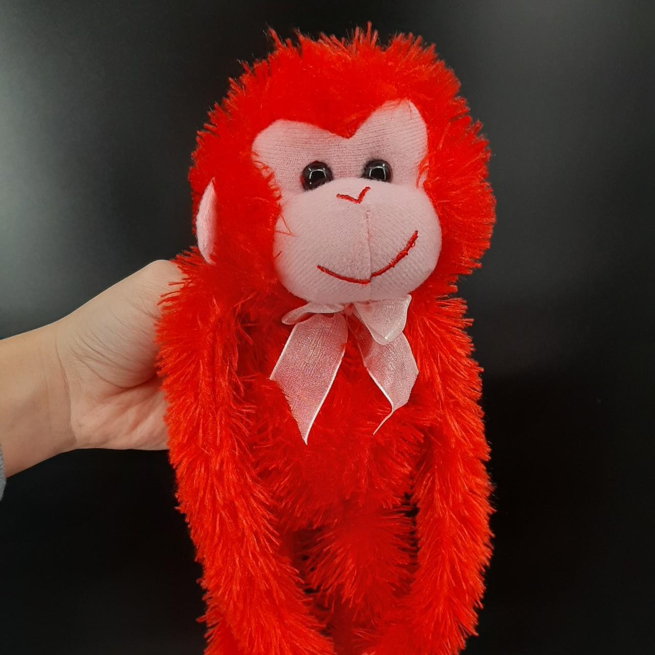 Red monkey stuffed animal online