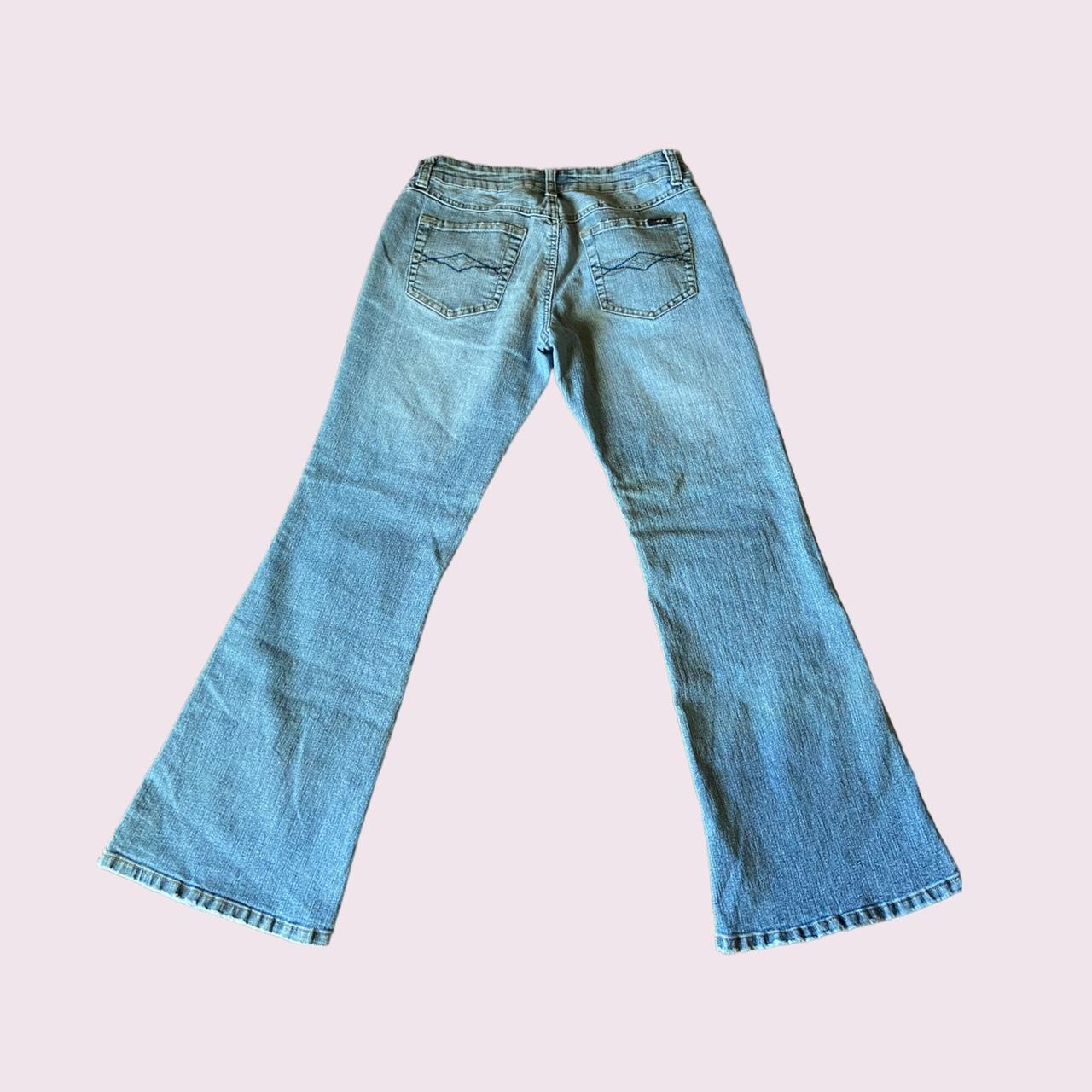 Y2K Angels Low Rise Jeans Well worn, stretchy and... - Depop