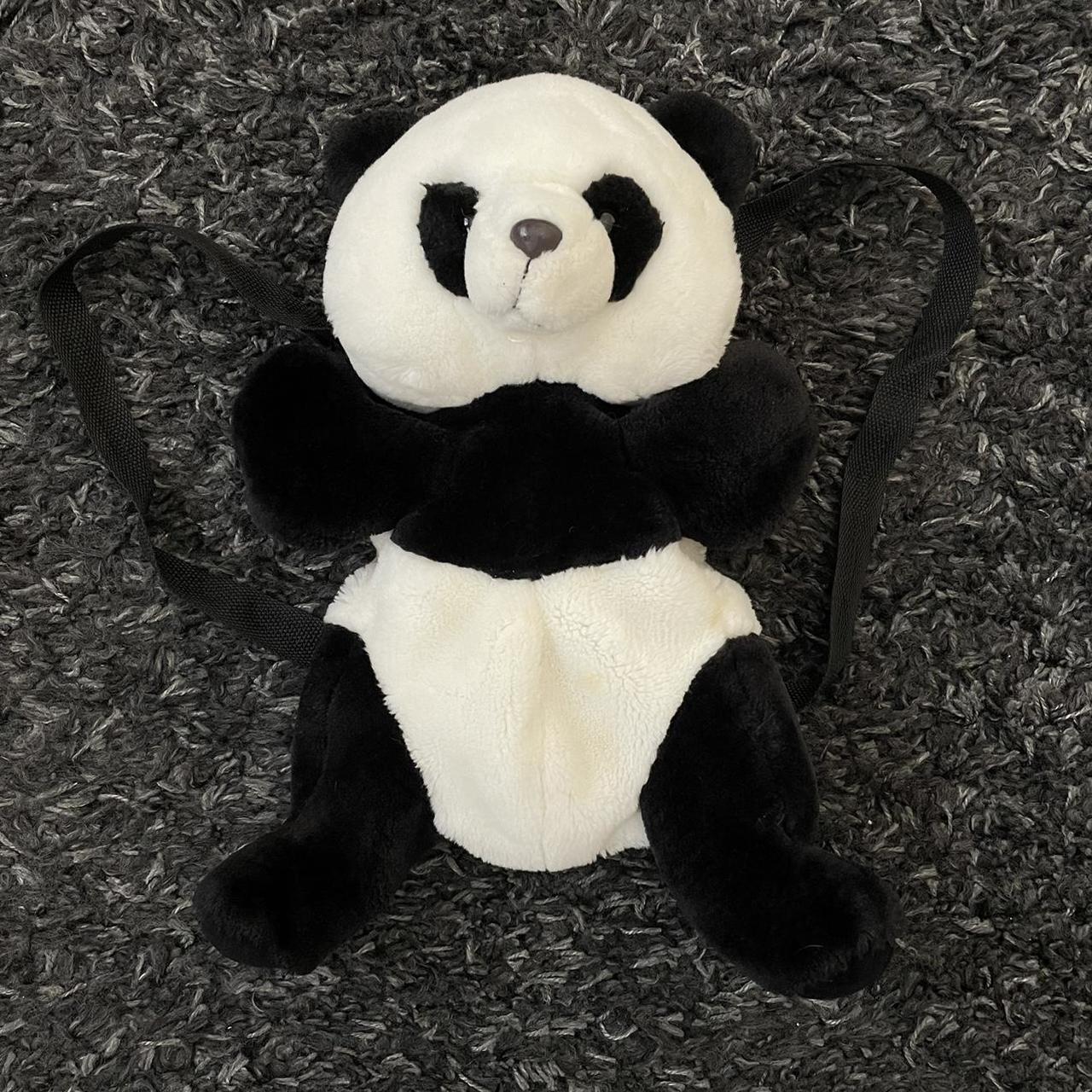 panda plush backpack