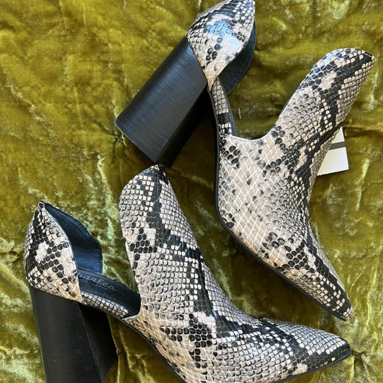 charles david leopard booties