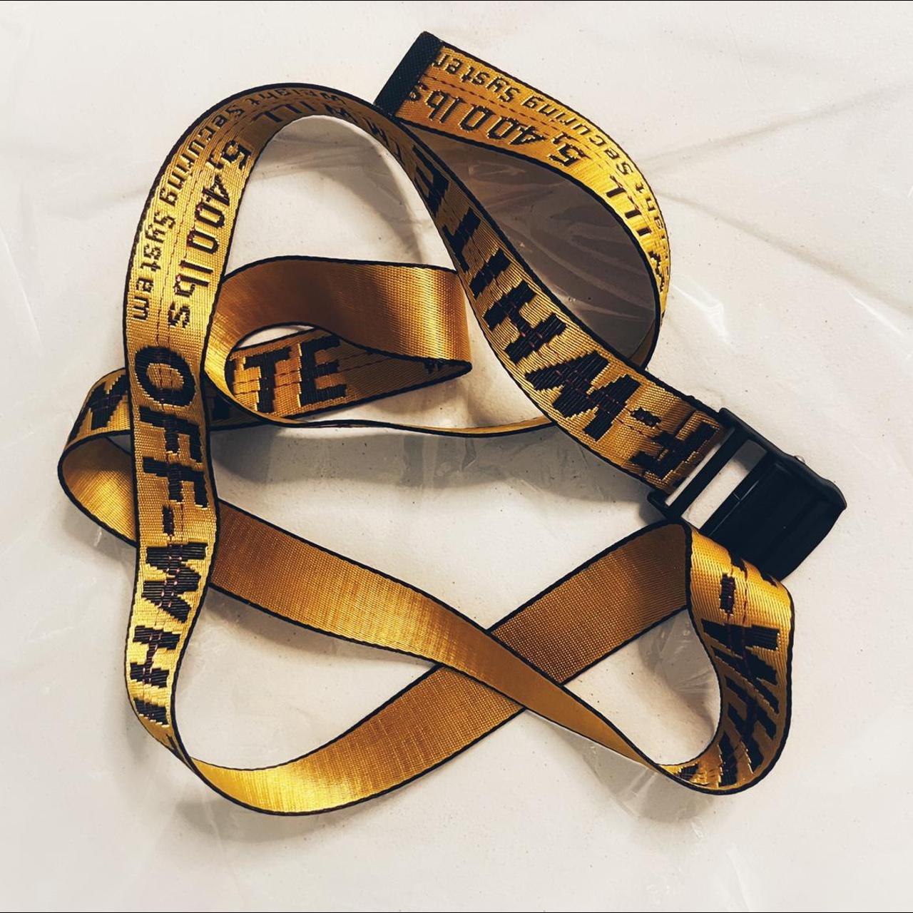 Off-white construction hotsell belt